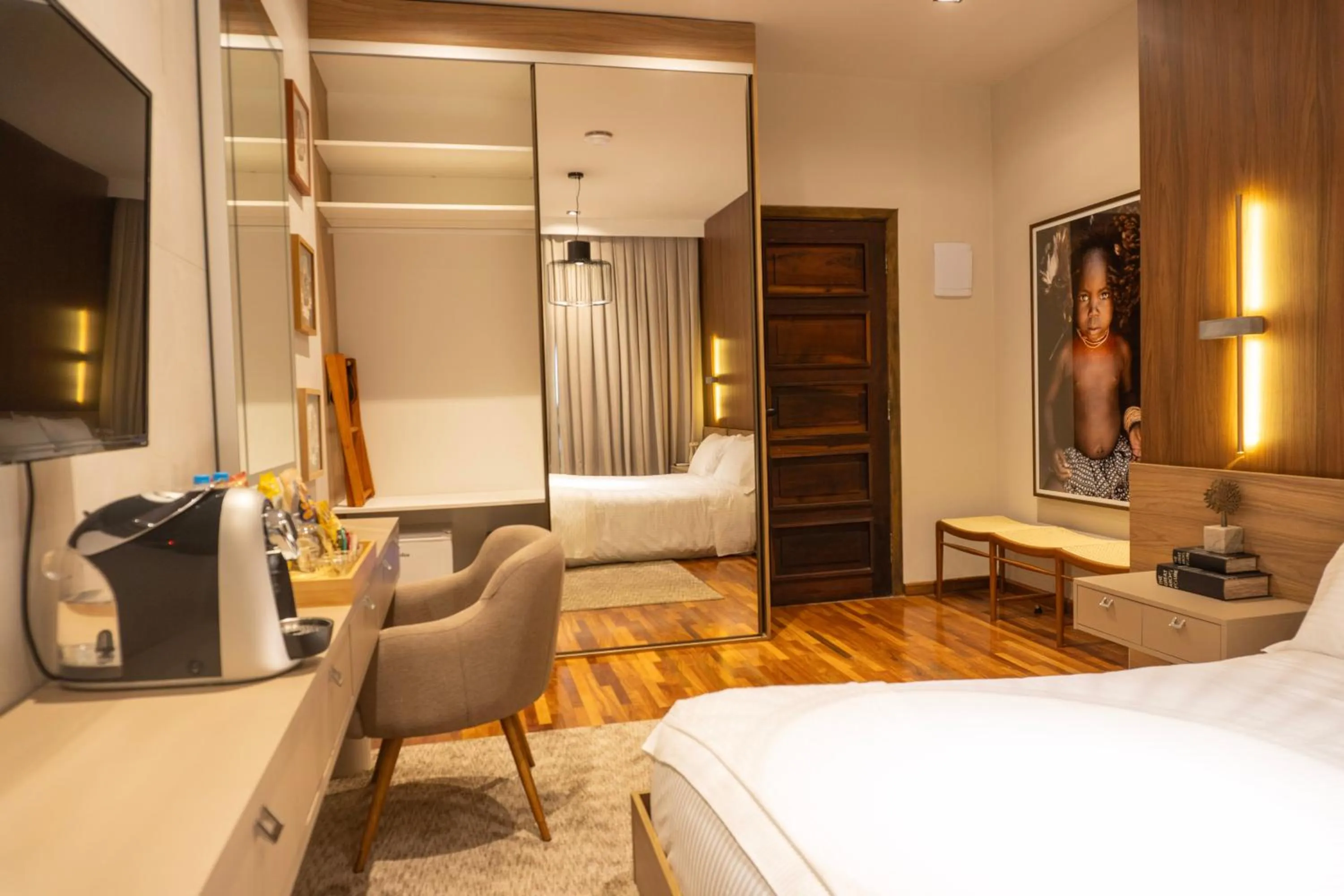 Bed in Pousada Boutique Figueira da Serra