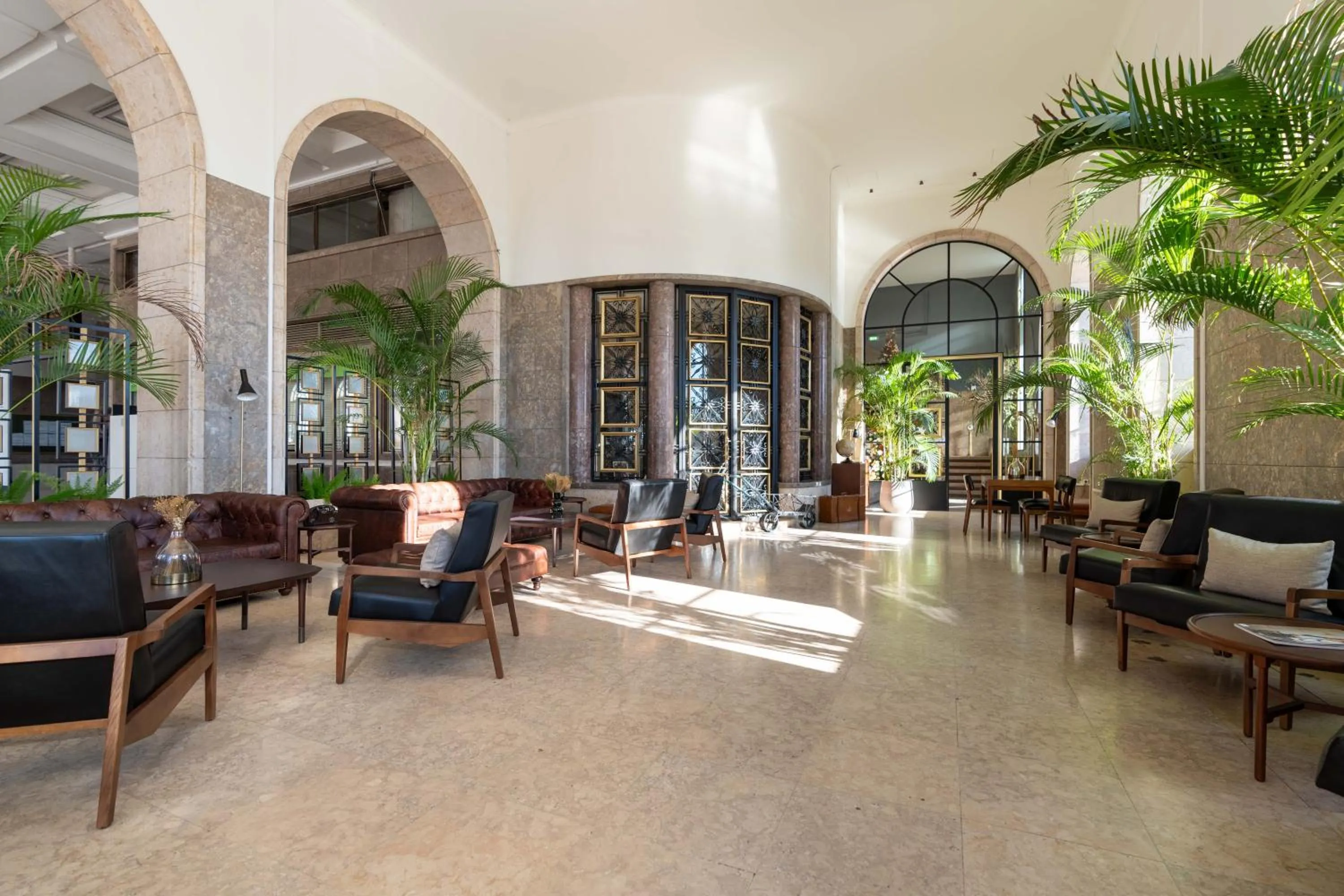 Lobby or reception in The Editory Riverside Hotel, an Historic Hotel