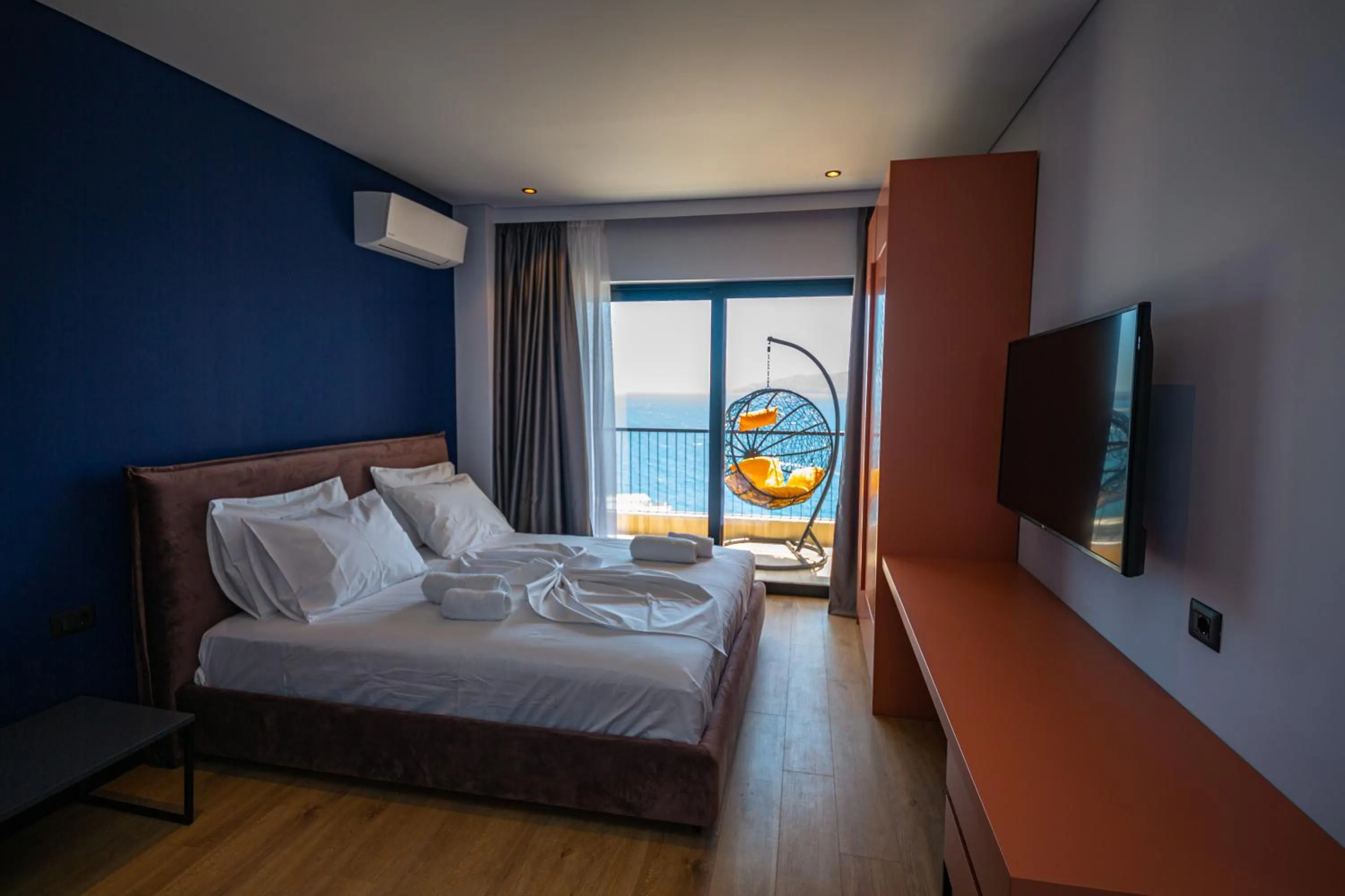 Bedroom, Bed in Apart-Hotel Lili2