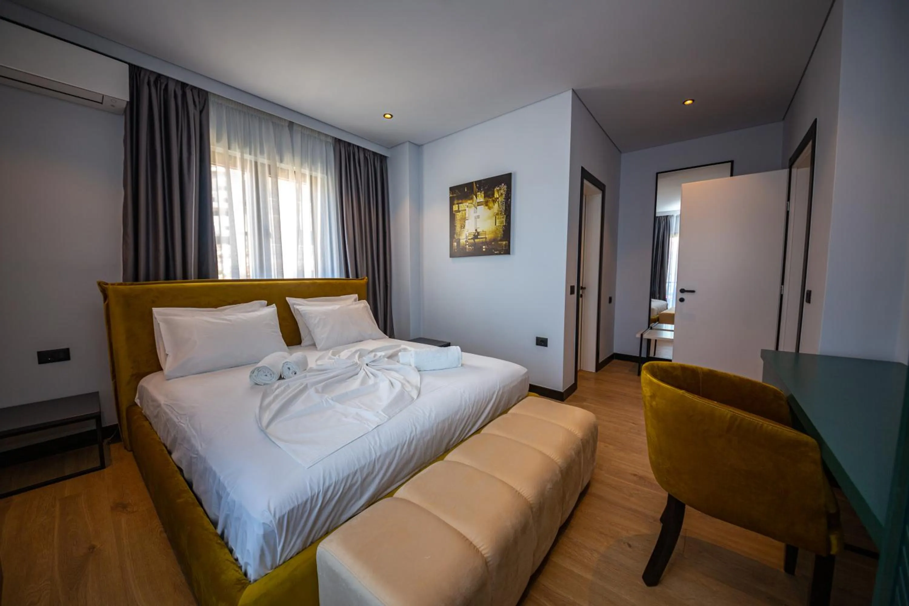 Bedroom, Bed in Apart-Hotel Lili2