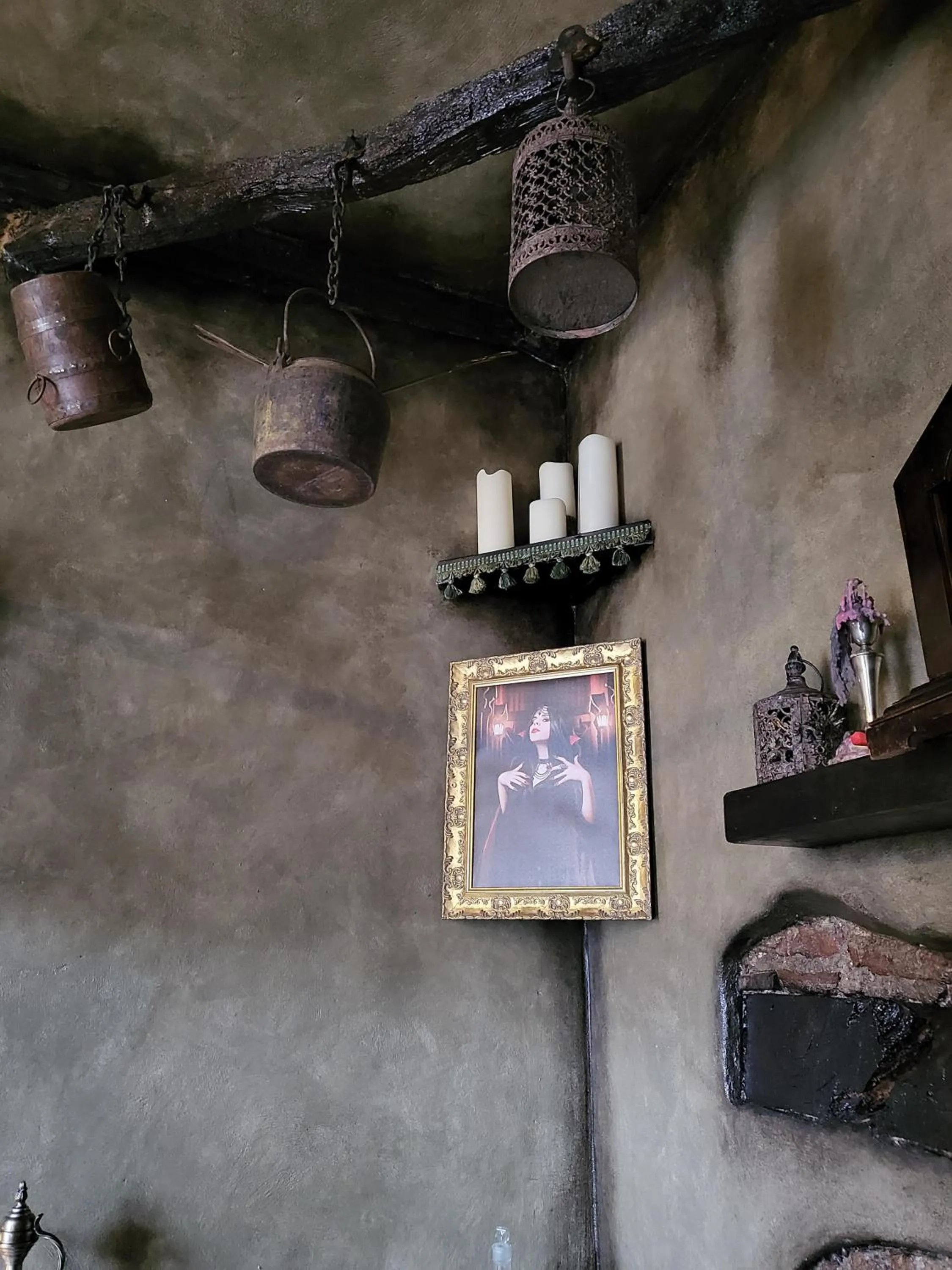 Bedroom in Hocus Pocus Tiny Hotel