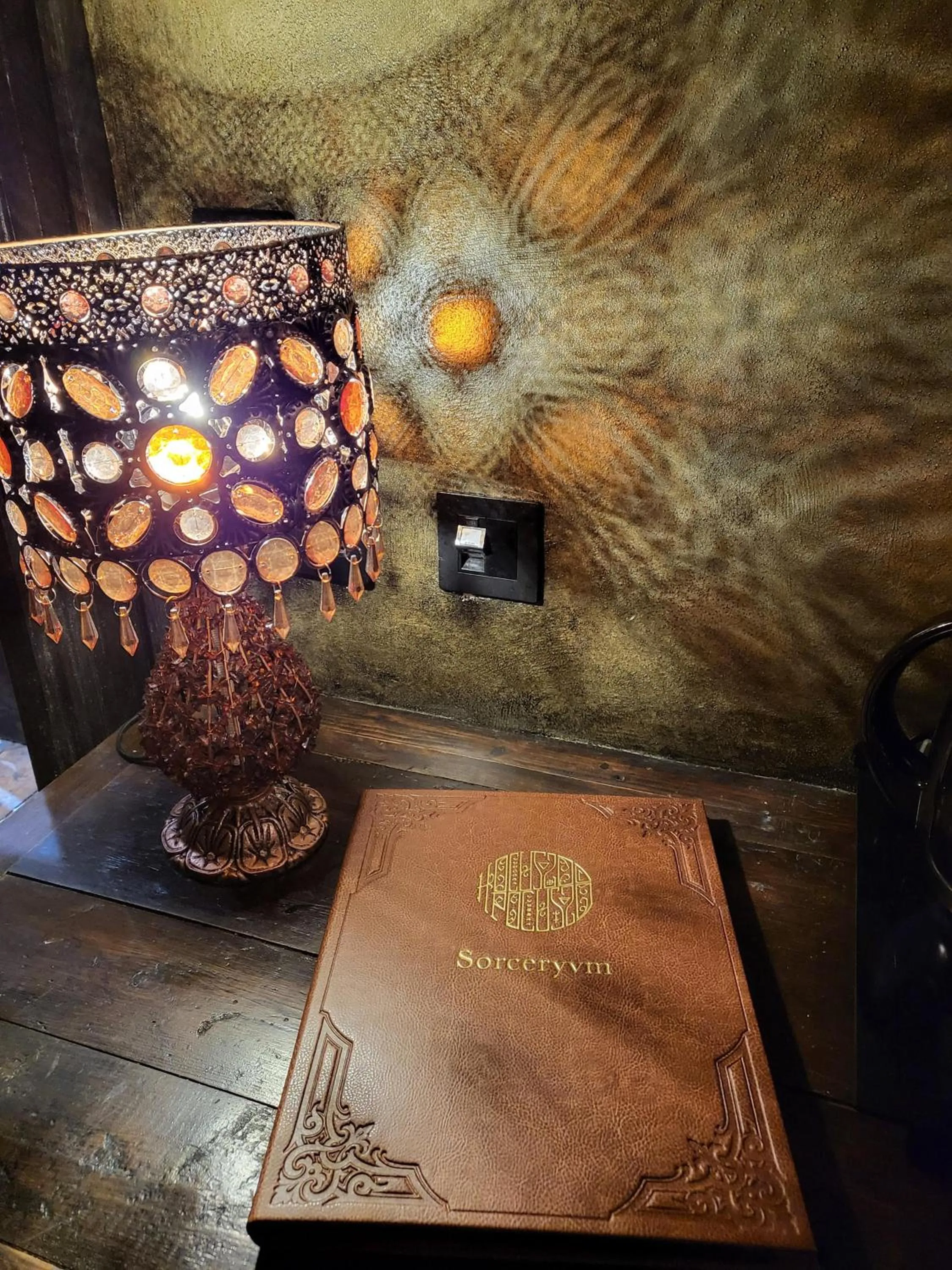 Bedroom in Hocus Pocus Tiny Hotel