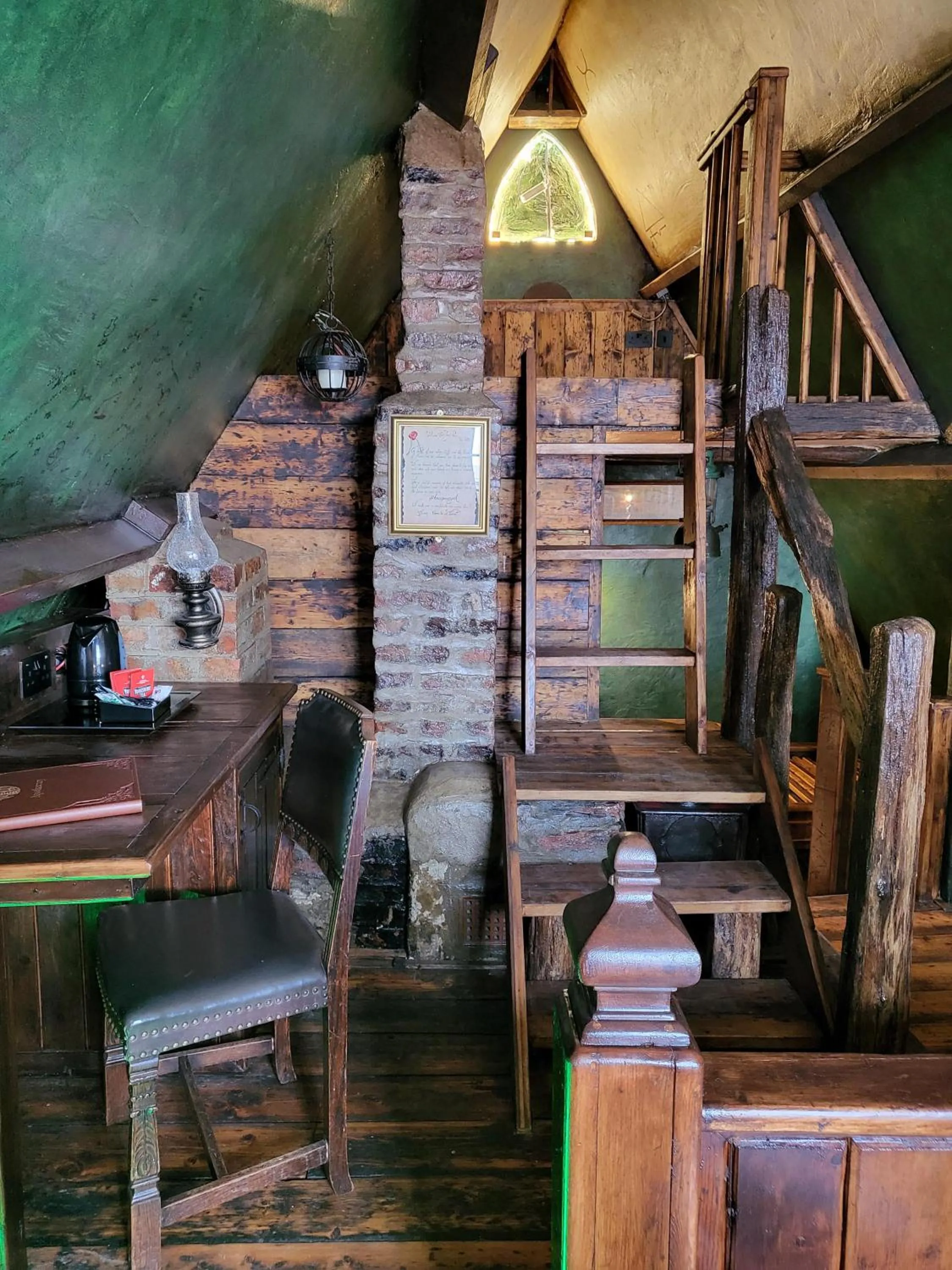 Bedroom in Hocus Pocus Tiny Hotel