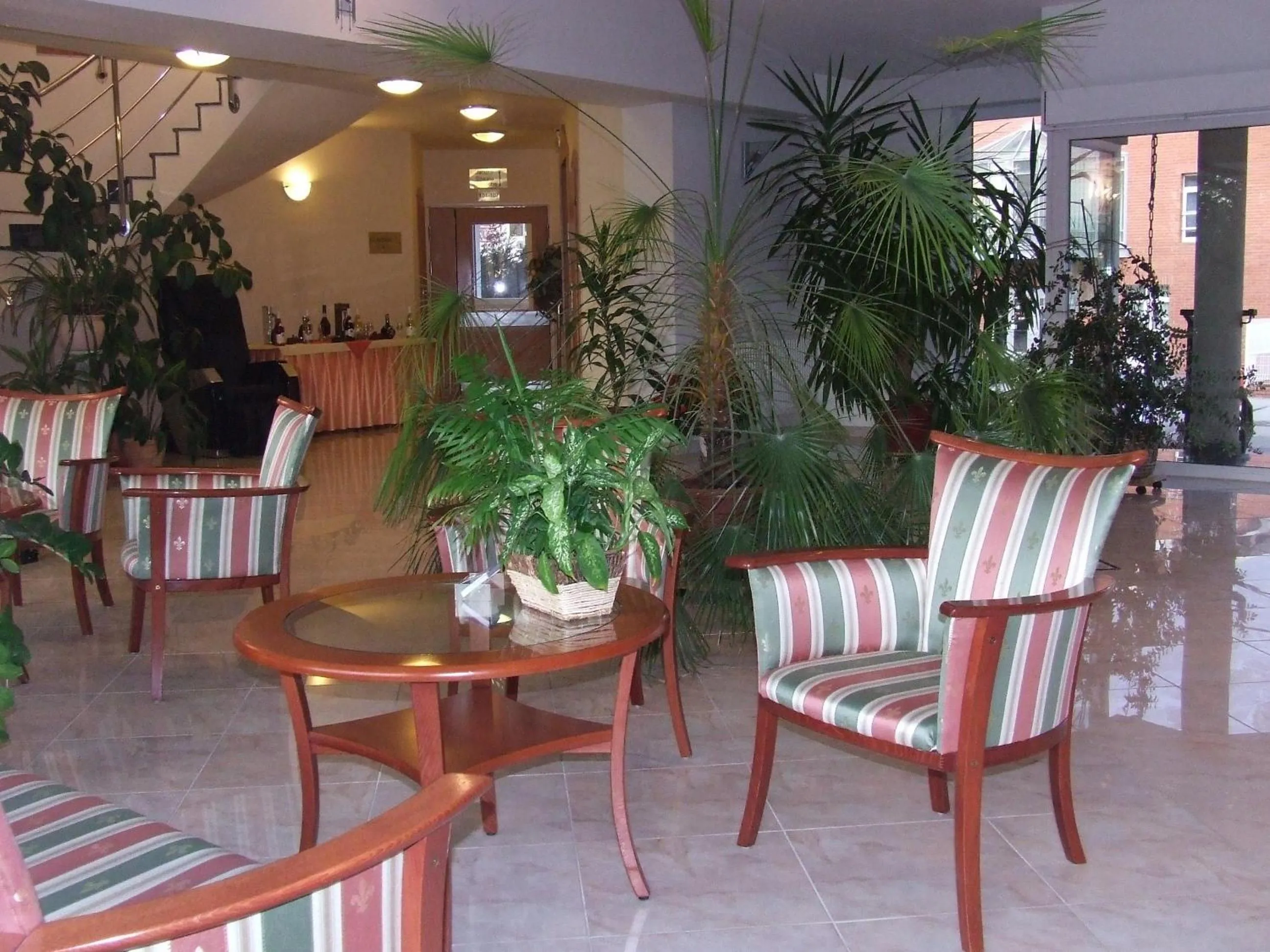 Lobby or reception in Szőnyi Garden Hotel Pest
