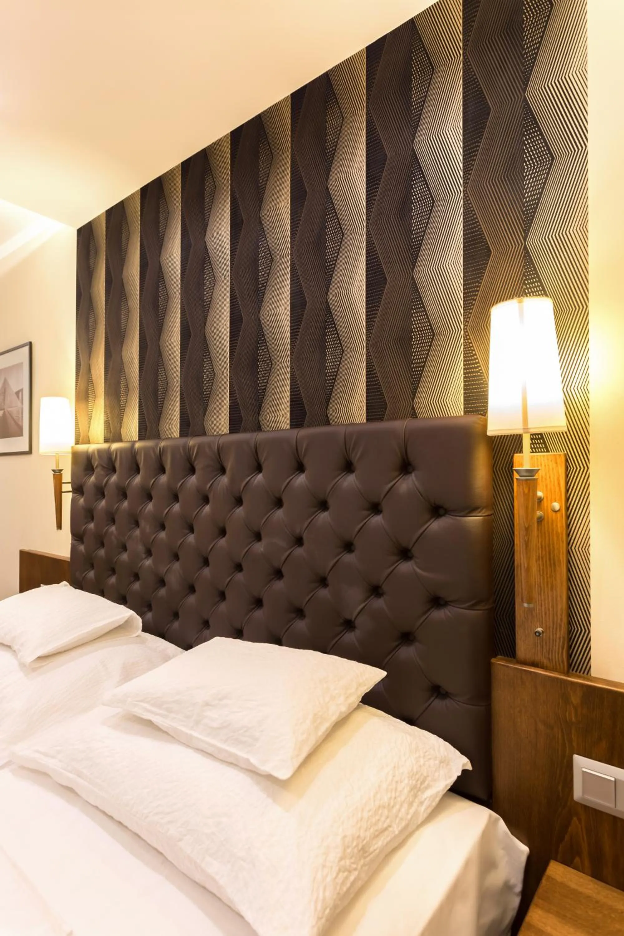 Bedroom, Bed in Szőnyi Garden Hotel Pest