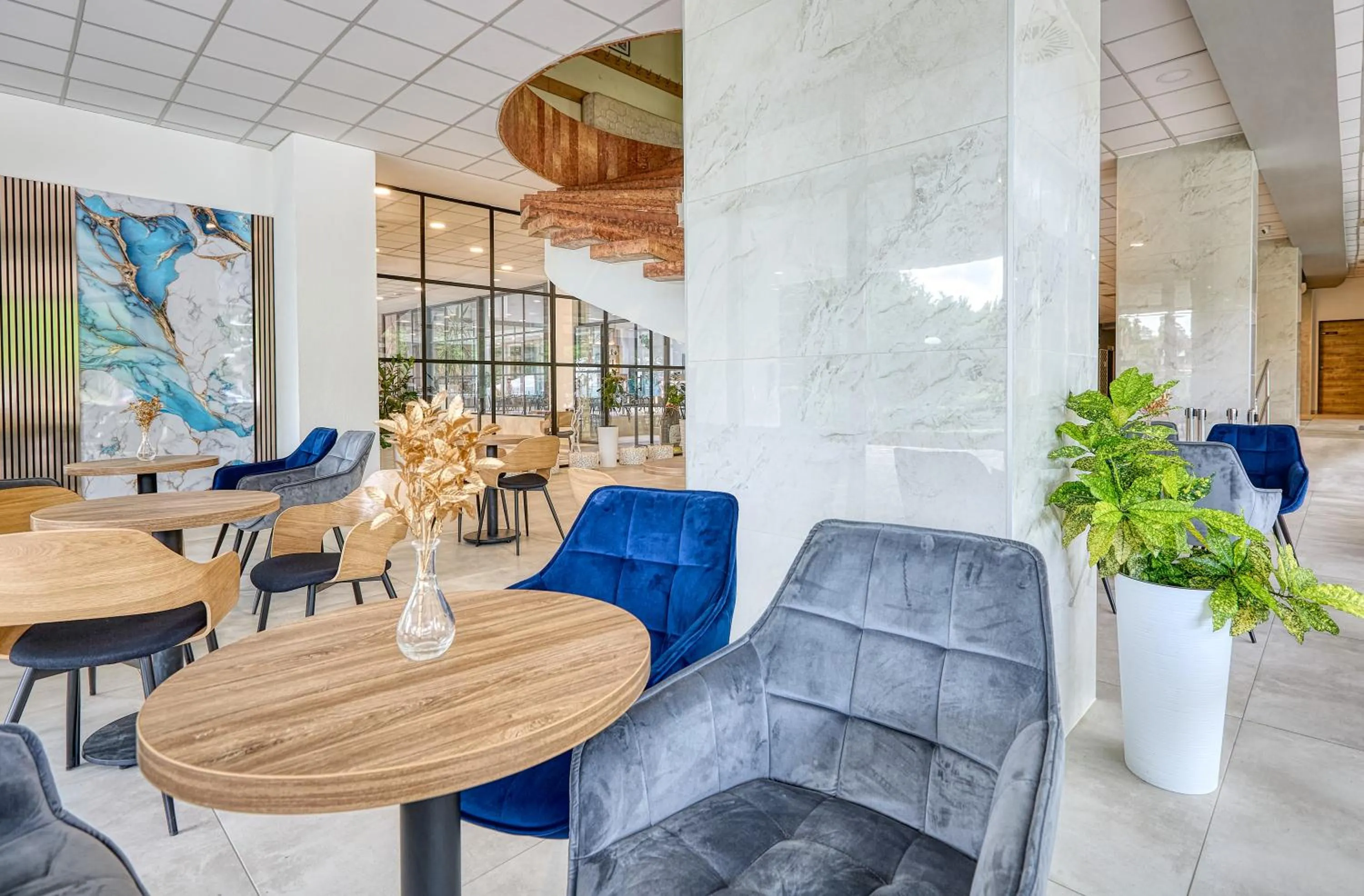 Lobby or reception in Hotel Szieszta