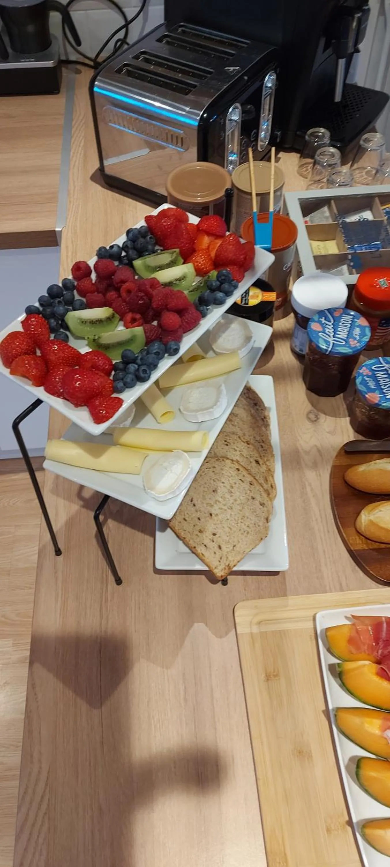 Buffet breakfast in Sycamore House