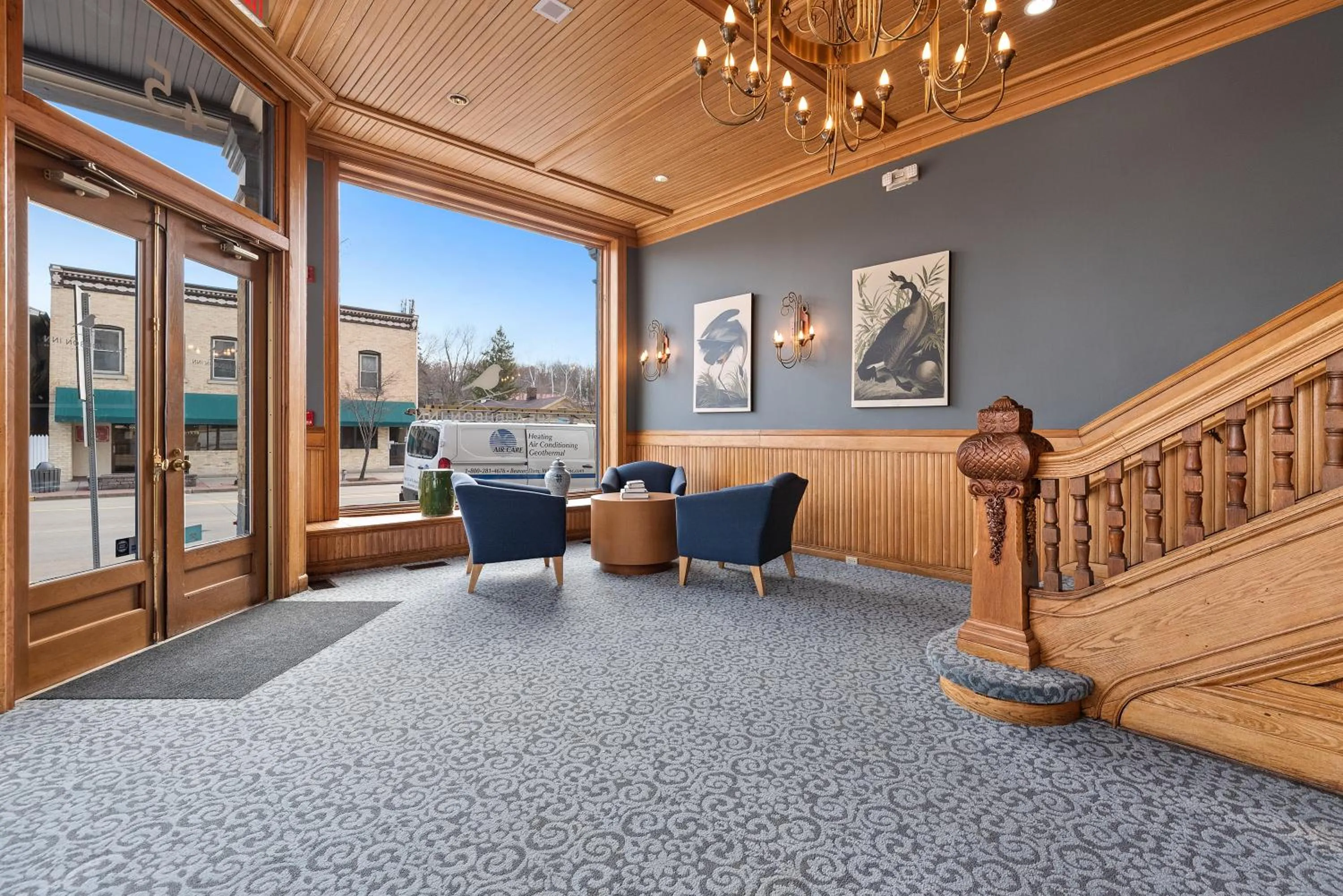 Lobby or reception in The Audubon Inn LLC