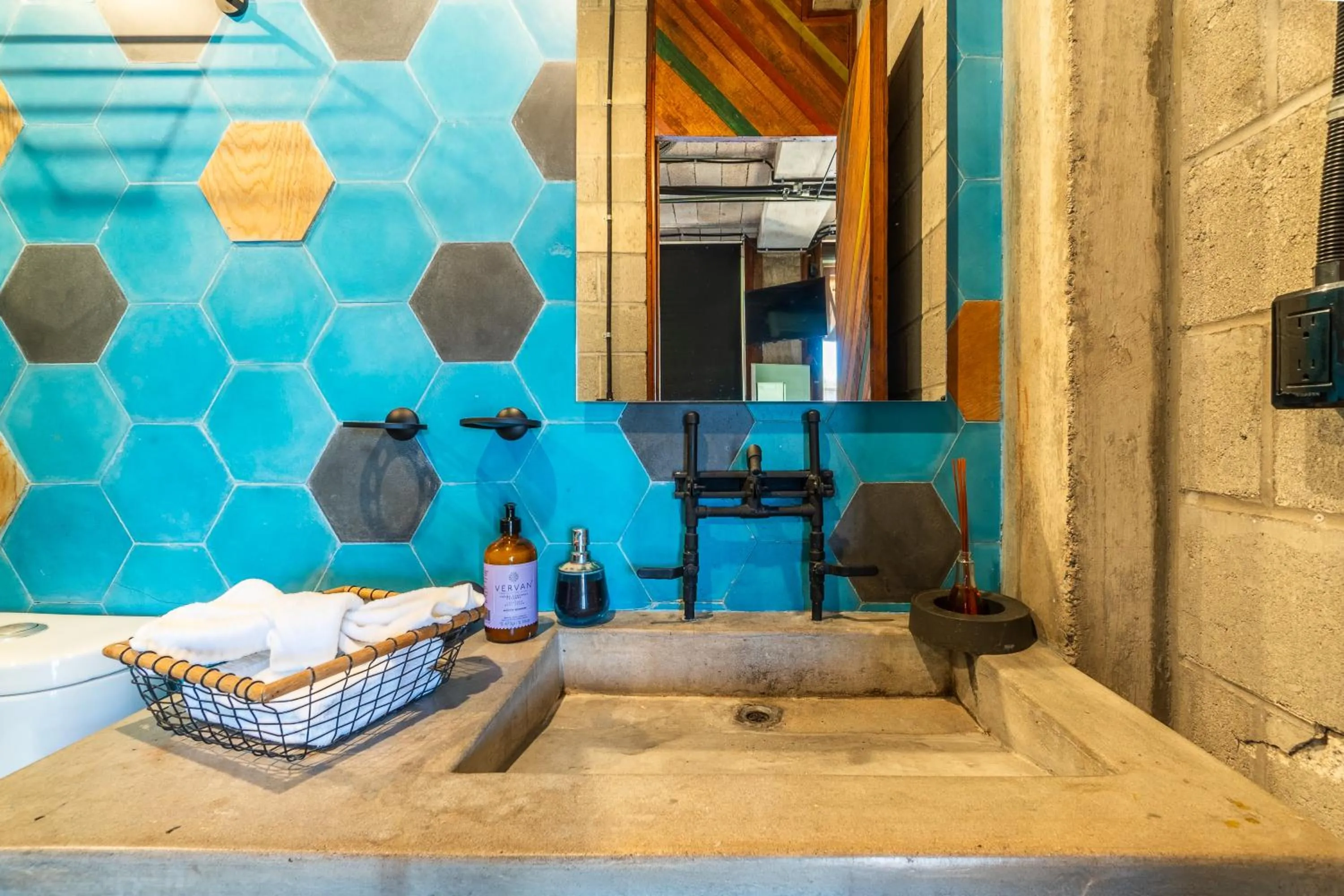 Bathroom in Papelillo Lofts