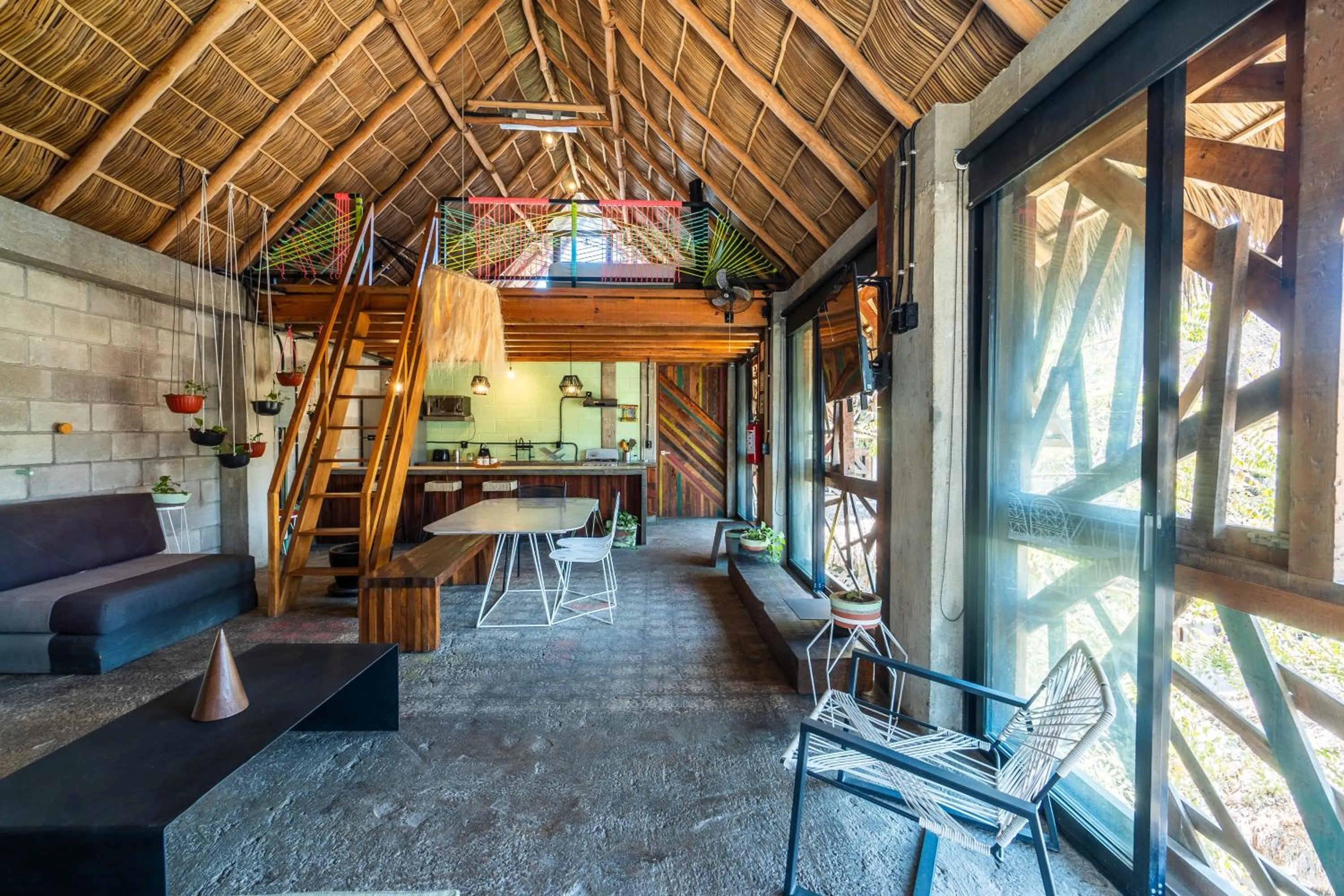 Living room in Papelillo Lofts