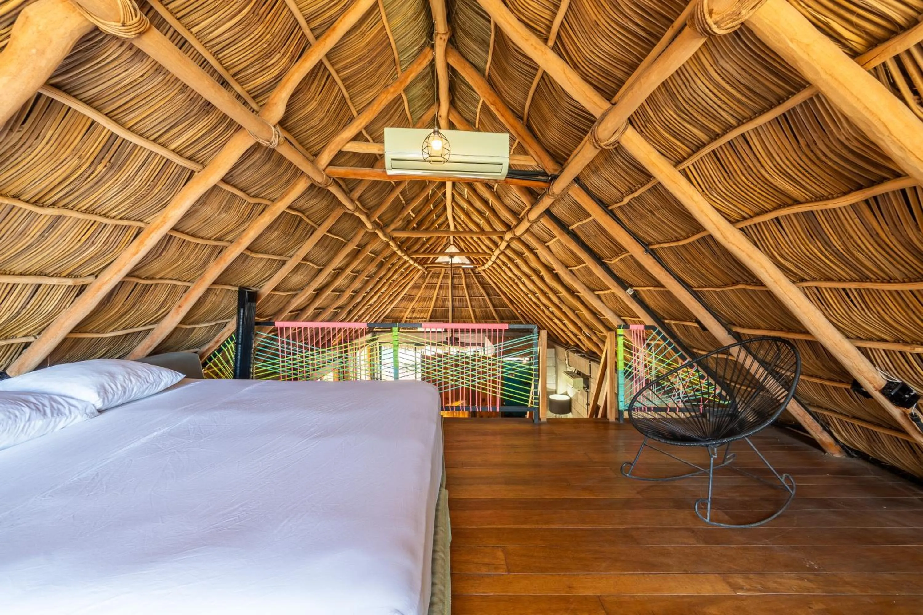 Bed in Papelillo Lofts