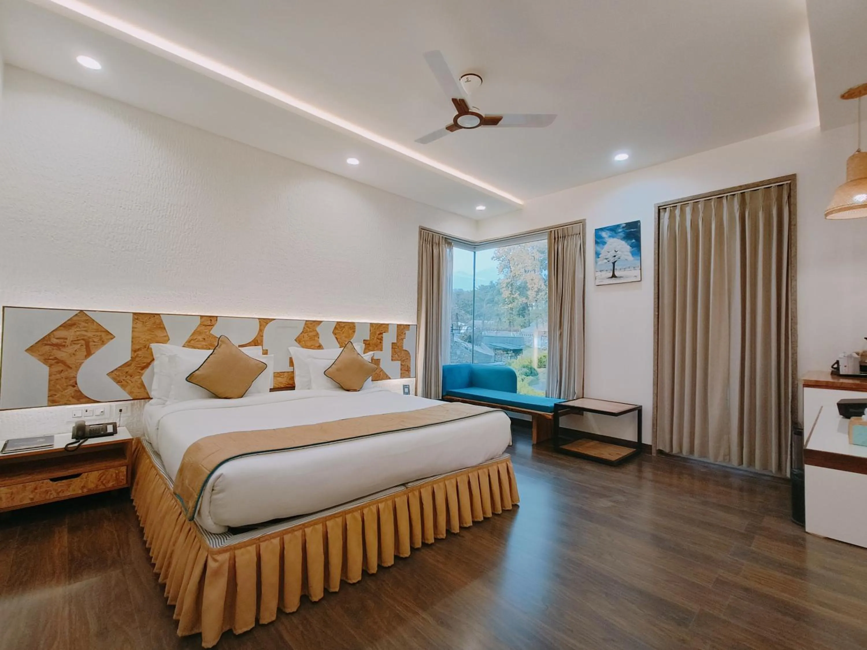 Bed in Ataraxia Crestmont Resort & Spa