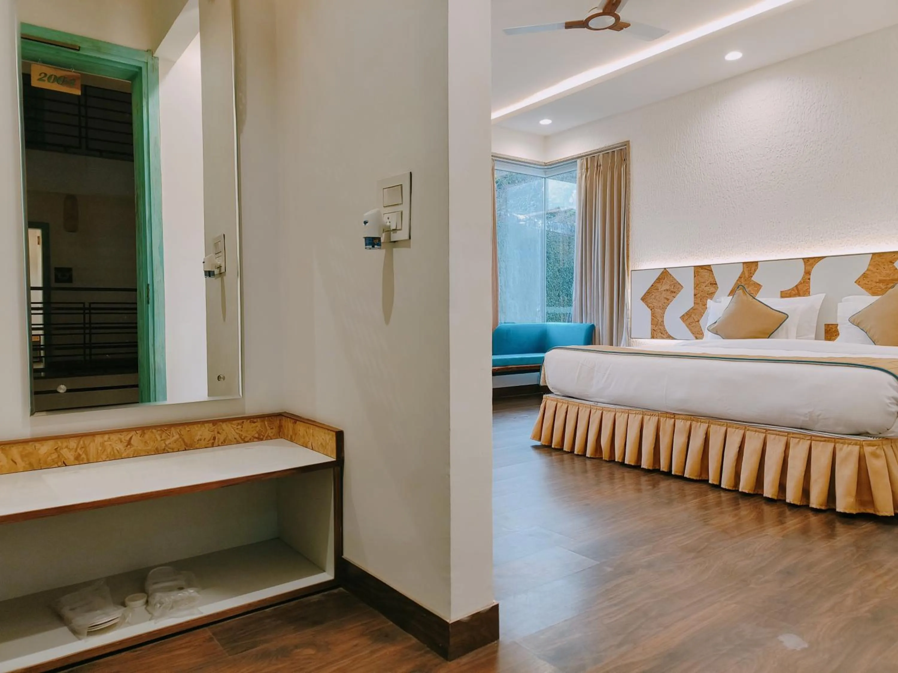 Bed in Ataraxia Crestmont Resort & Spa