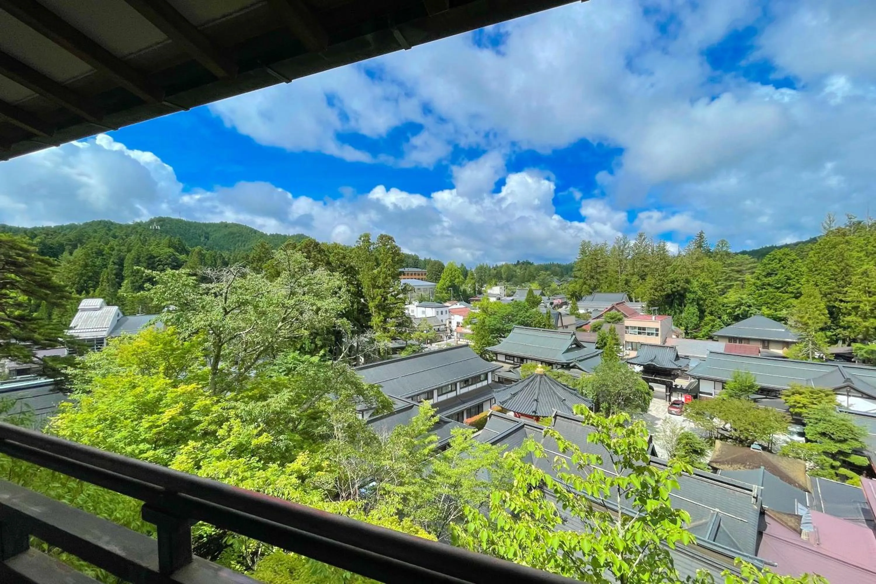 View (from property/room) in Koyasan Shukubo Fugenin
