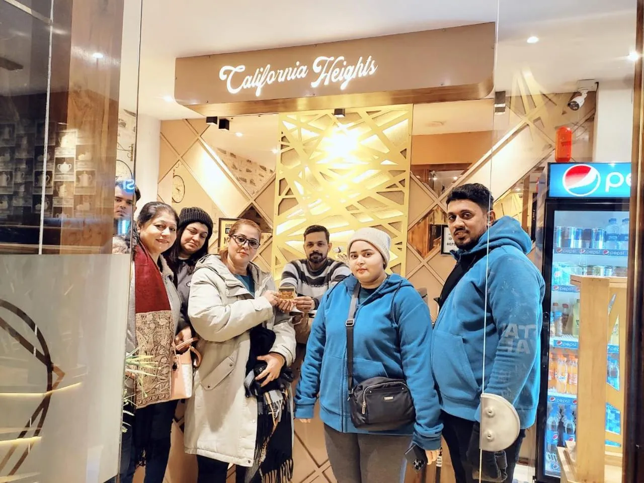 group of guests in Hotel California Heights