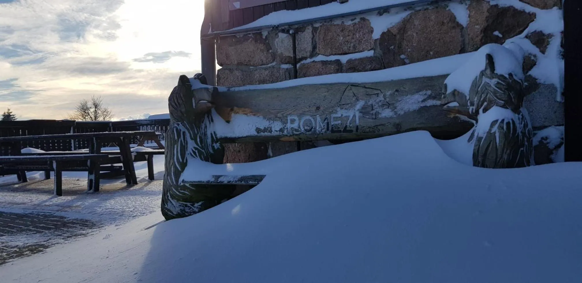 Winter in Hotel Pomezí