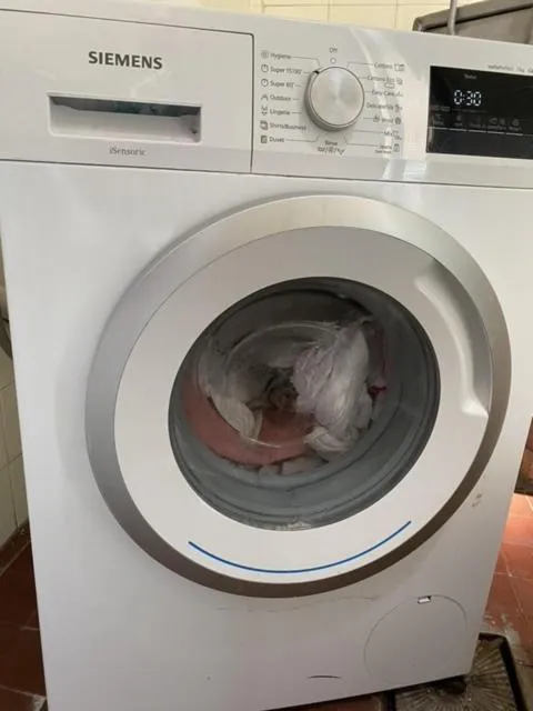 washing machine in Hotel Charles