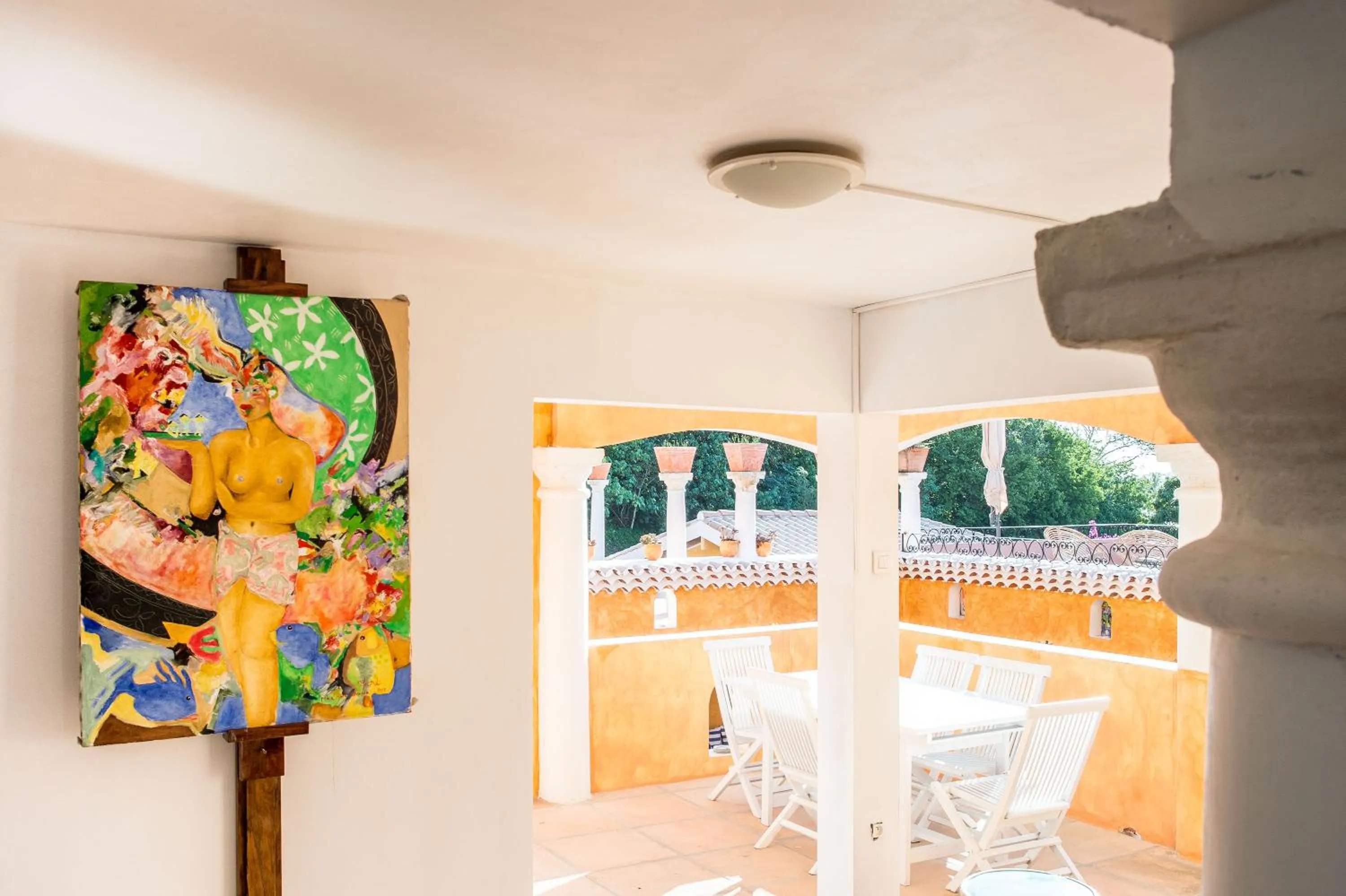 Patio in Villa Yrondi