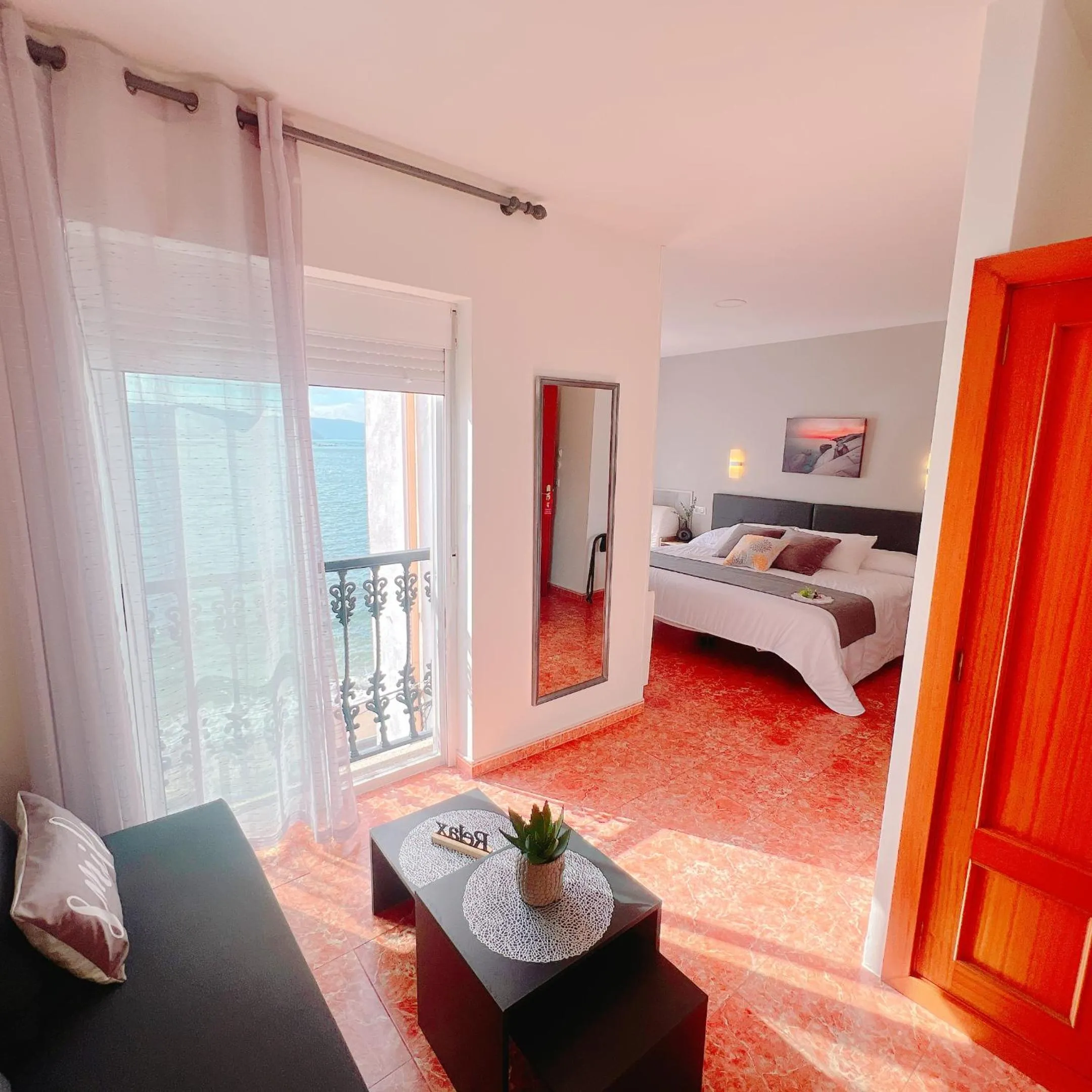 Bedroom, Bed in HOTEL MAREA