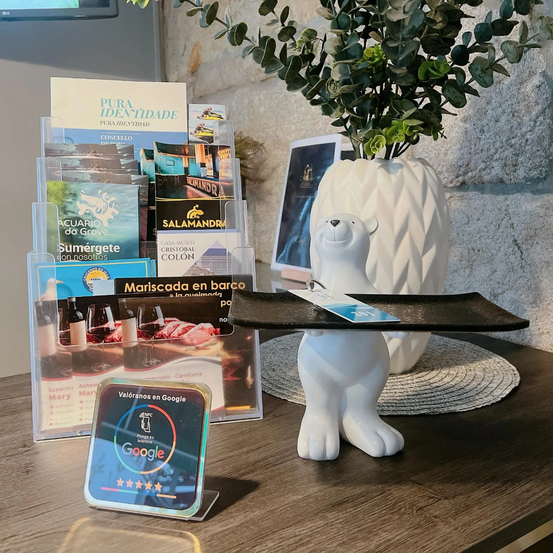 Lobby or reception in HOTEL MAREA