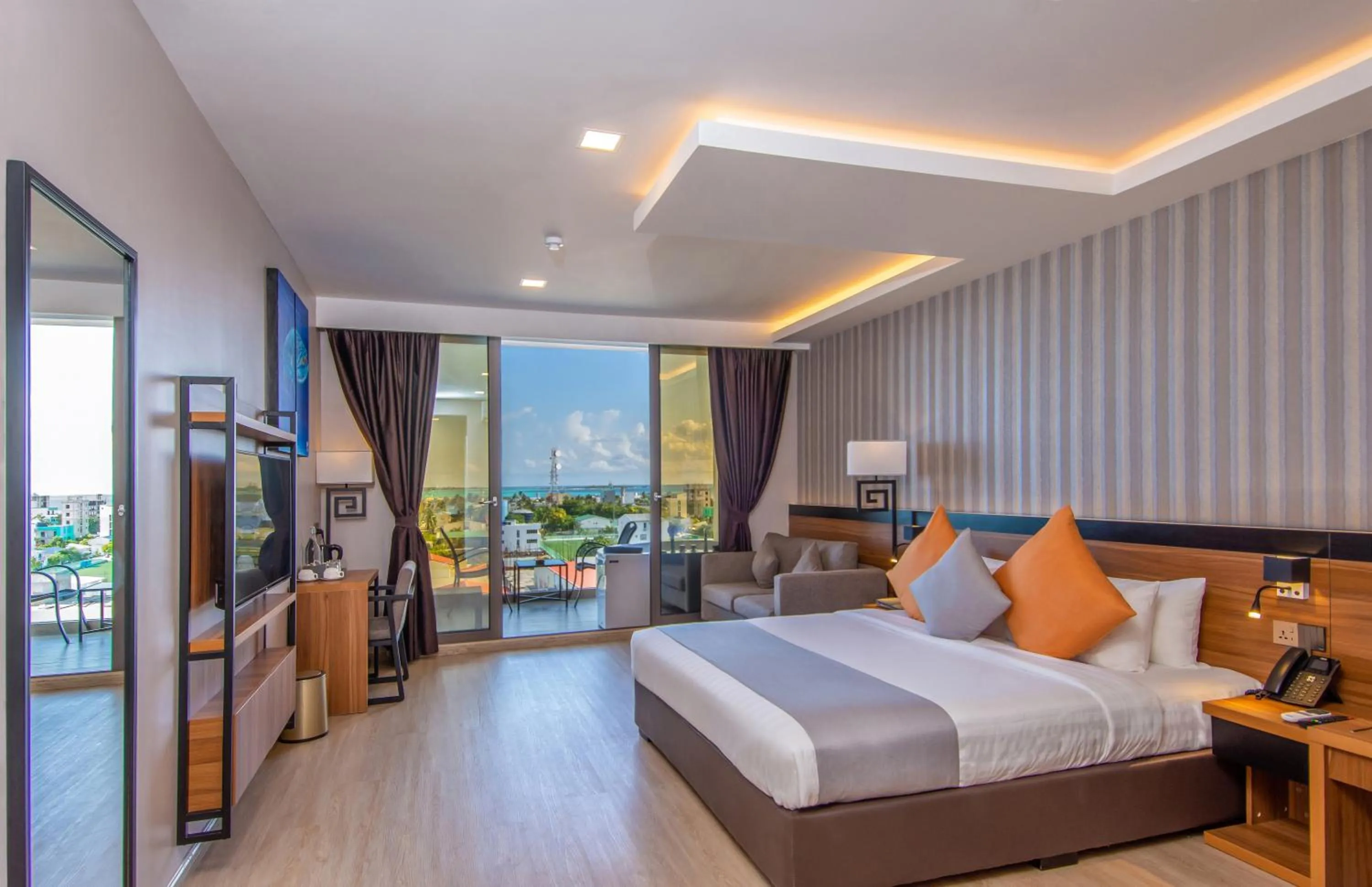 Bedroom, Bed in Triton Prestige Seaview and Spa