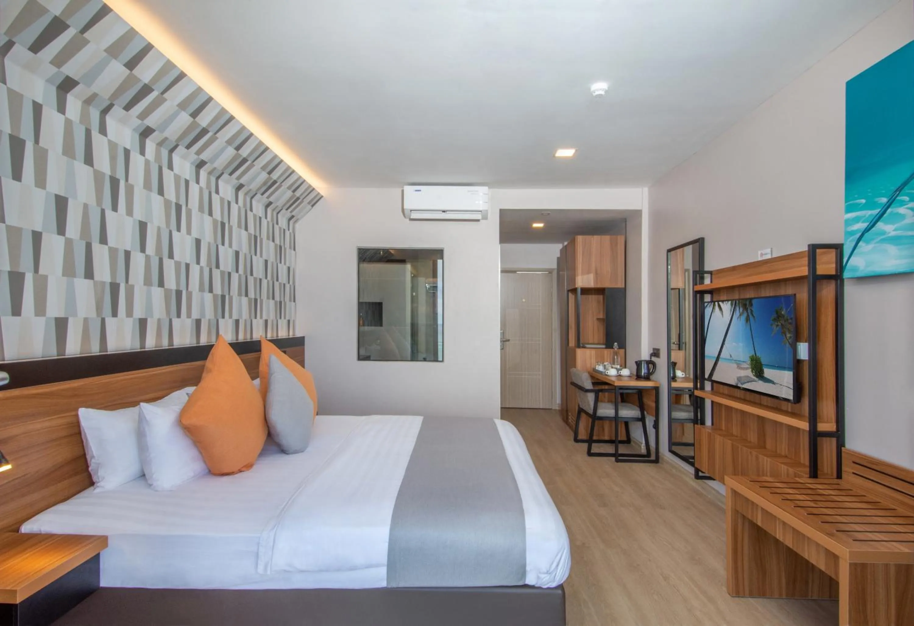 Bedroom, Bed in Triton Prestige Seaview and Spa