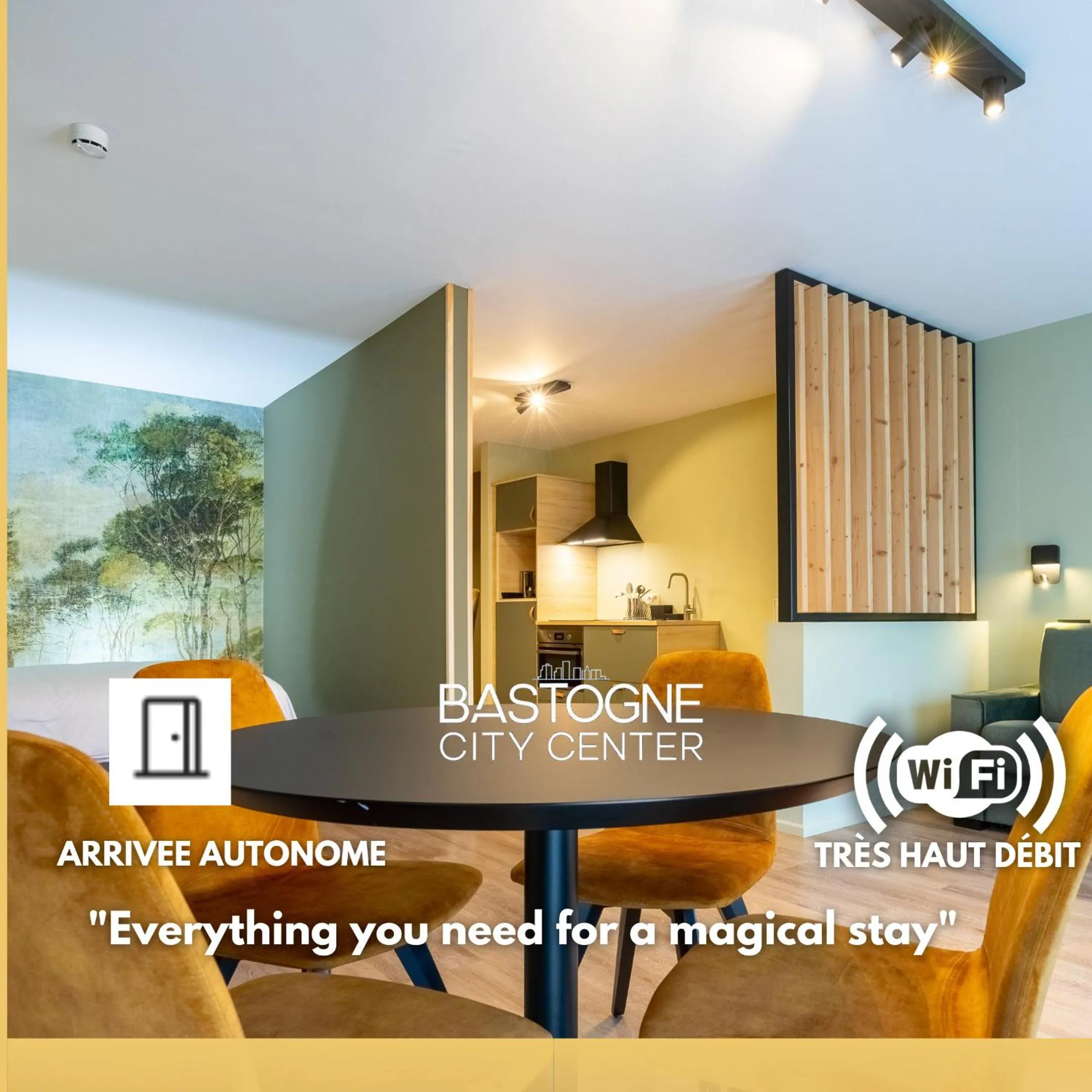 Living room in Appart hôtel En Ville