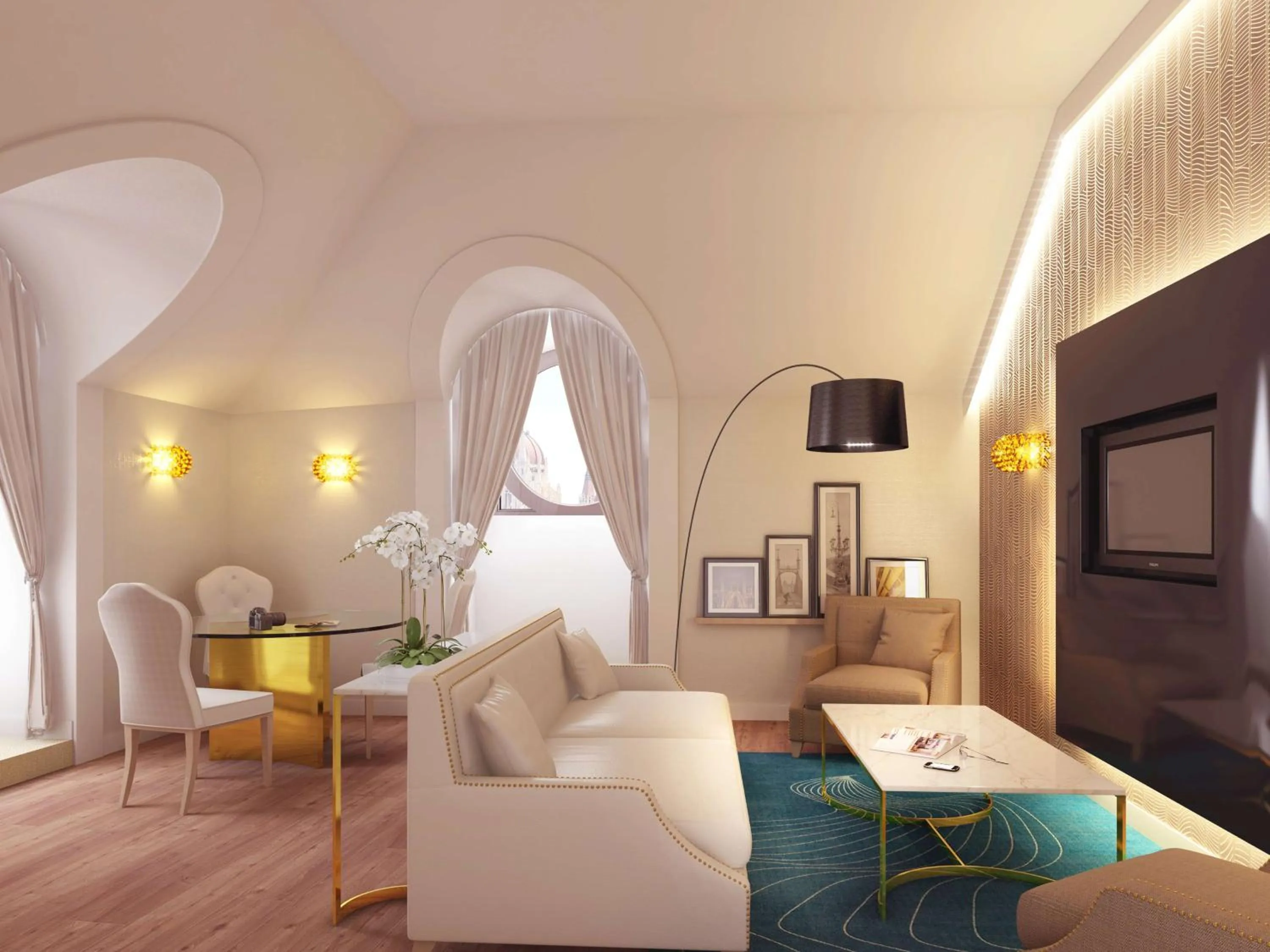 Living room in Radisson Blu Béke Hotel, Budapest