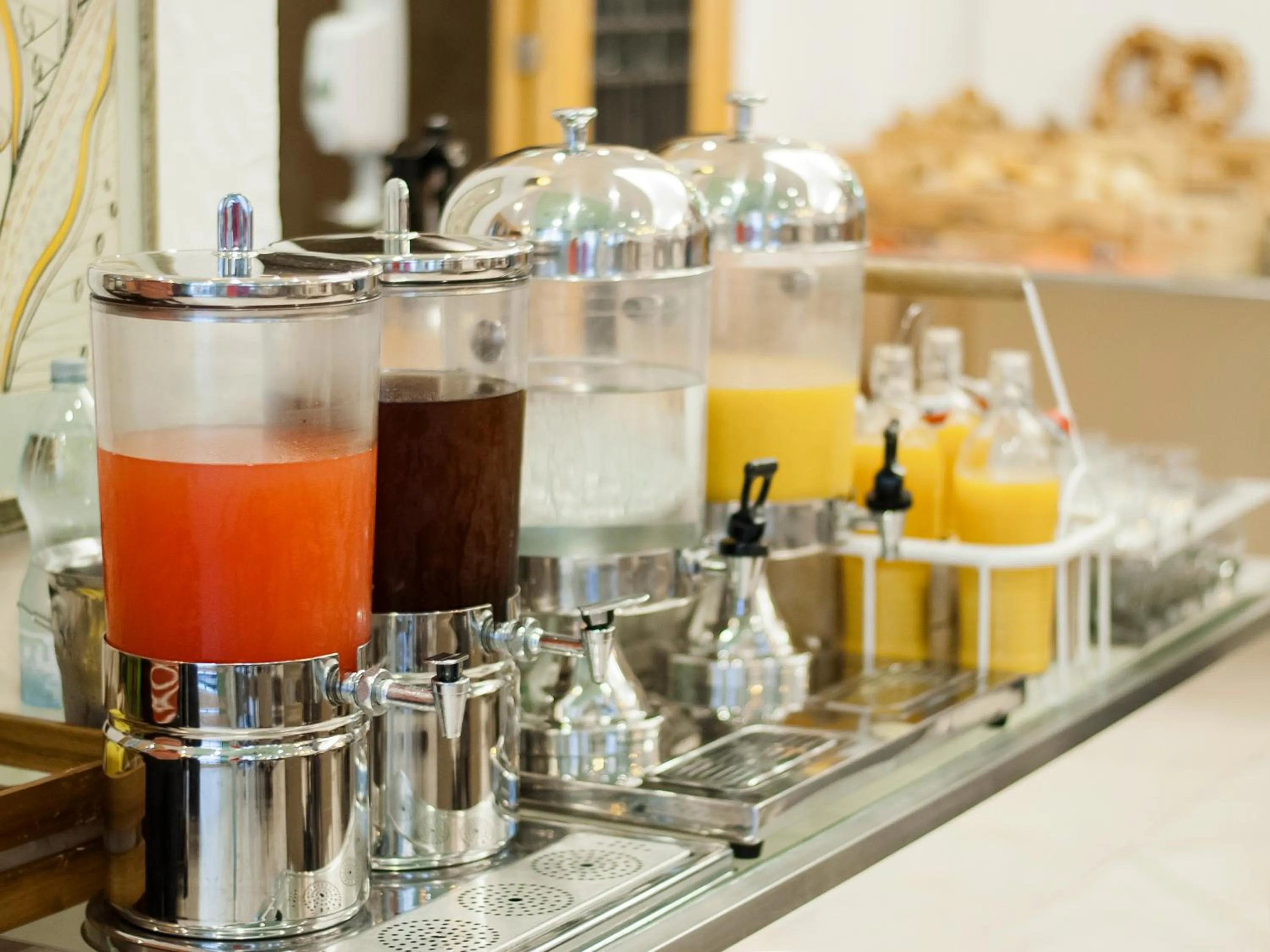 Buffet breakfast in Radisson Blu Béke Hotel, Budapest