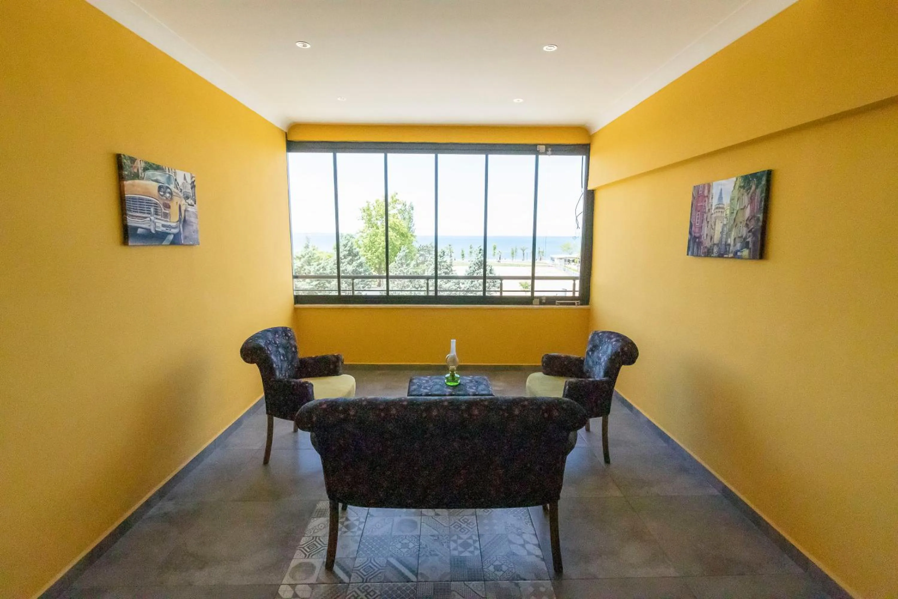 Steam room in Roy Otel Akçay