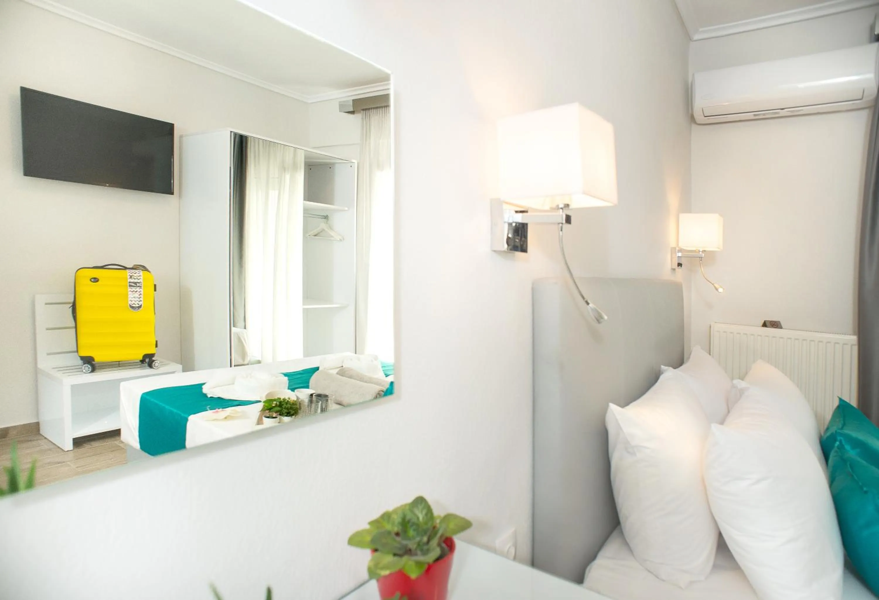 Bed in Lux VIP Apartments