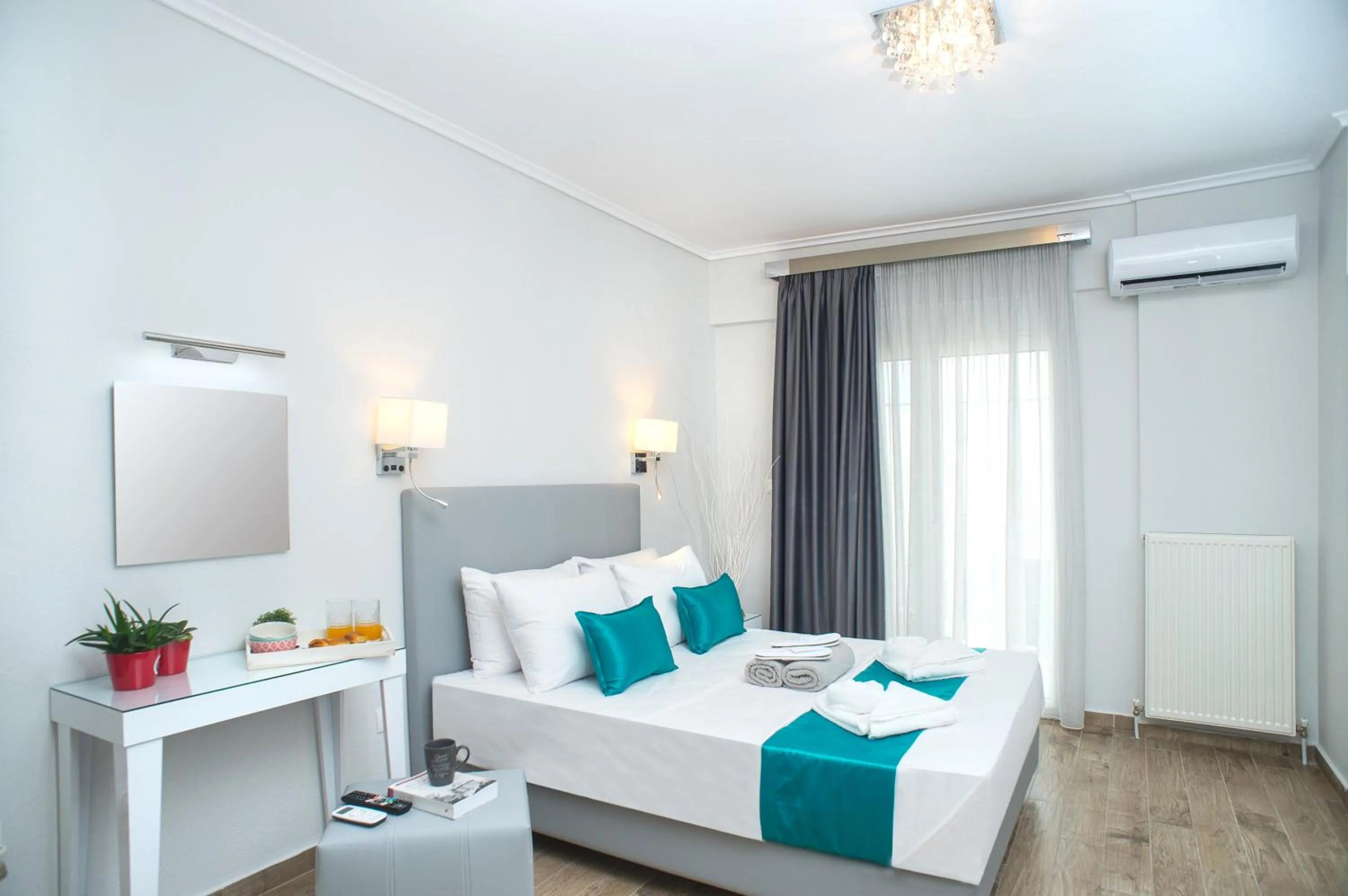 Bed in Lux VIP Apartments