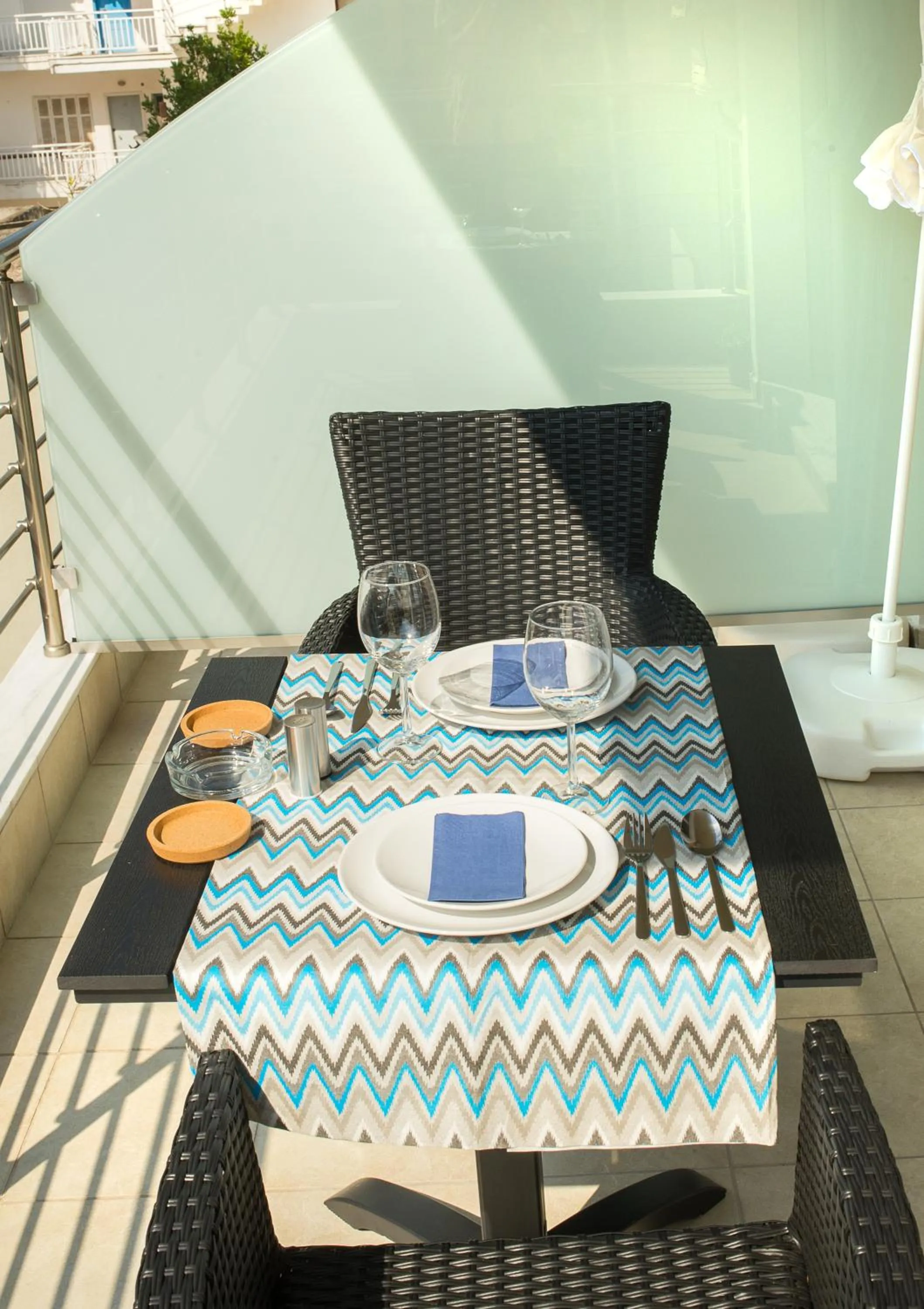 Balcony/Terrace in Lux VIP Apartments