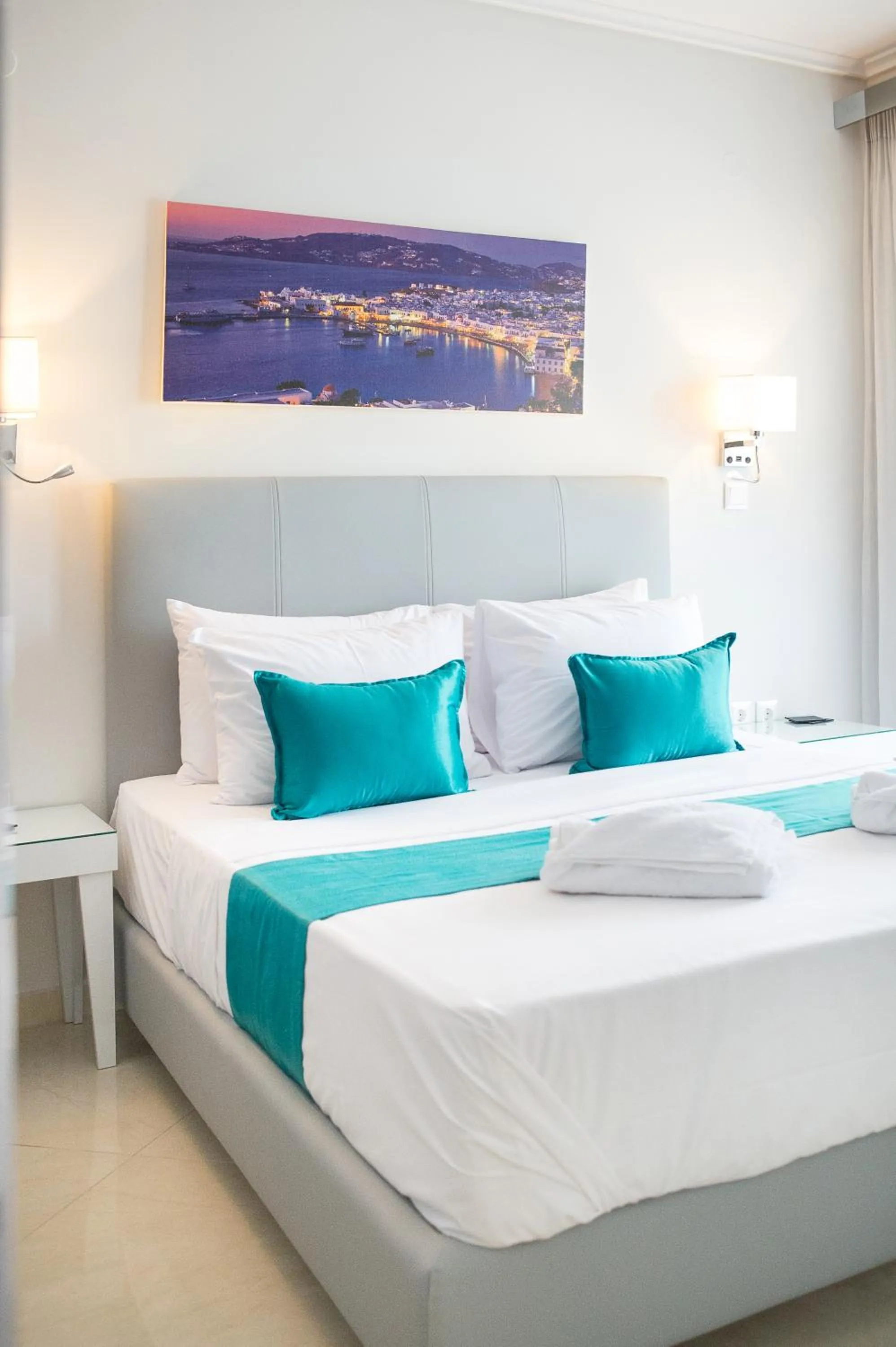 Bed in Lux VIP Apartments