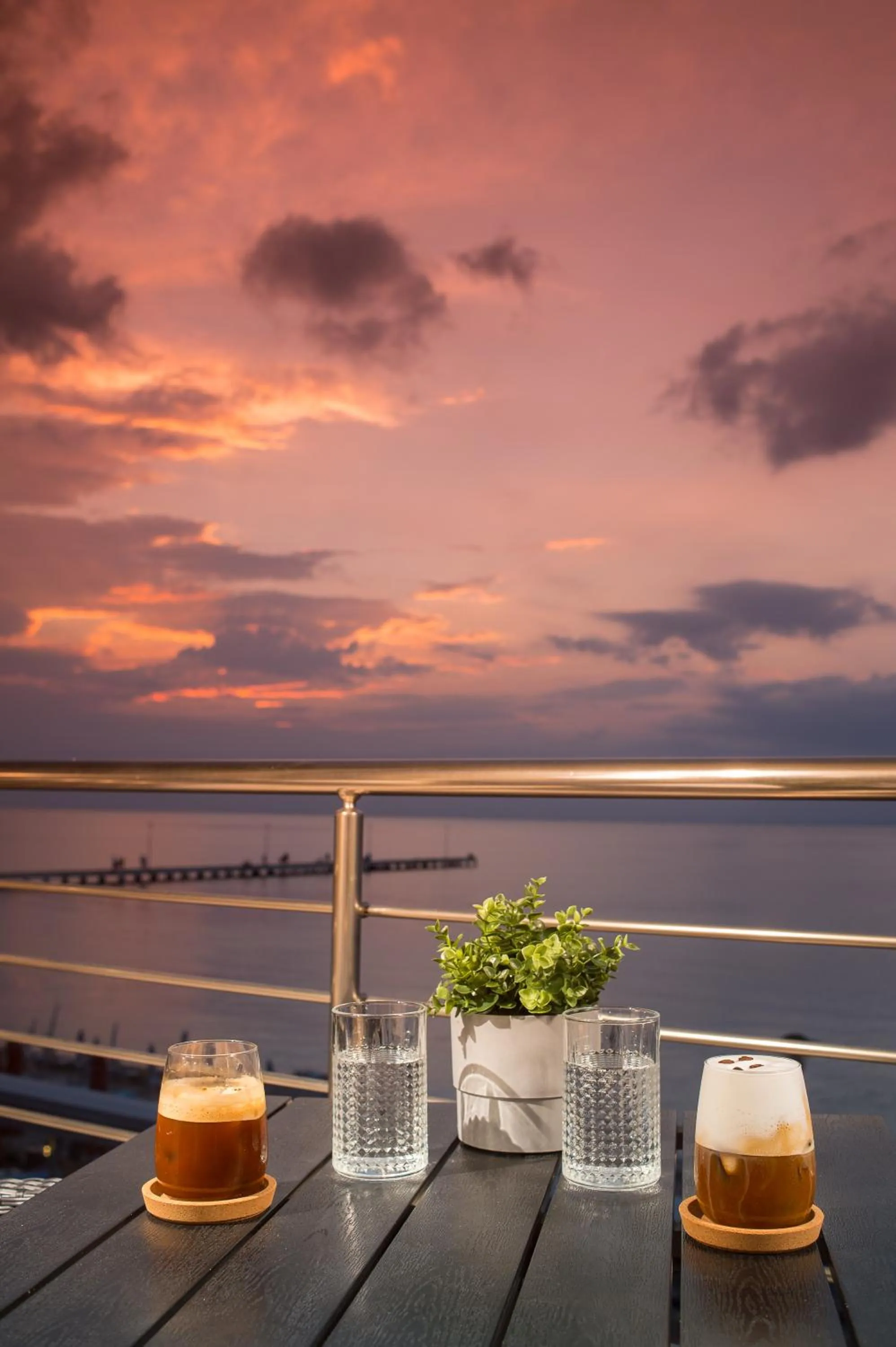 Balcony/Terrace in Lux VIP Apartments