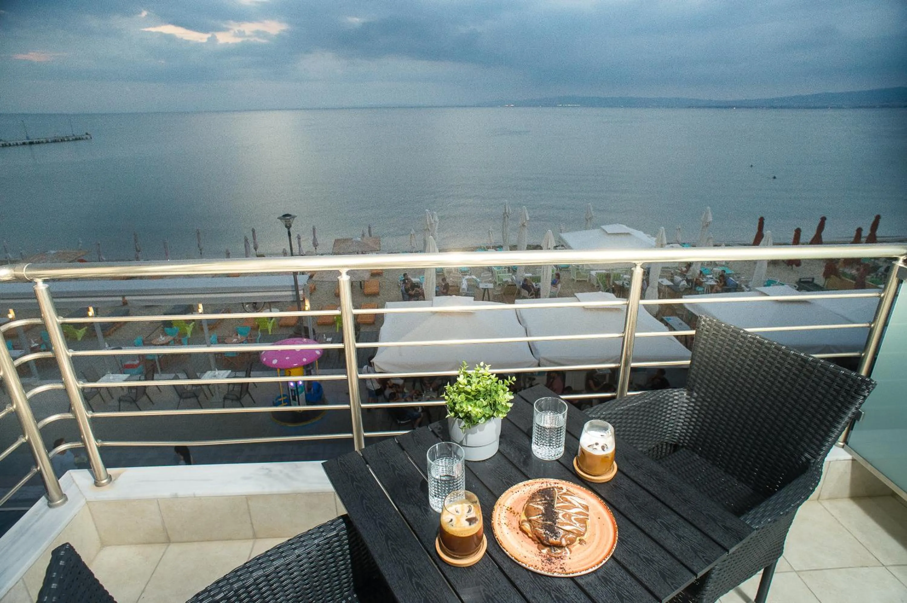 Balcony/Terrace in Lux VIP Apartments