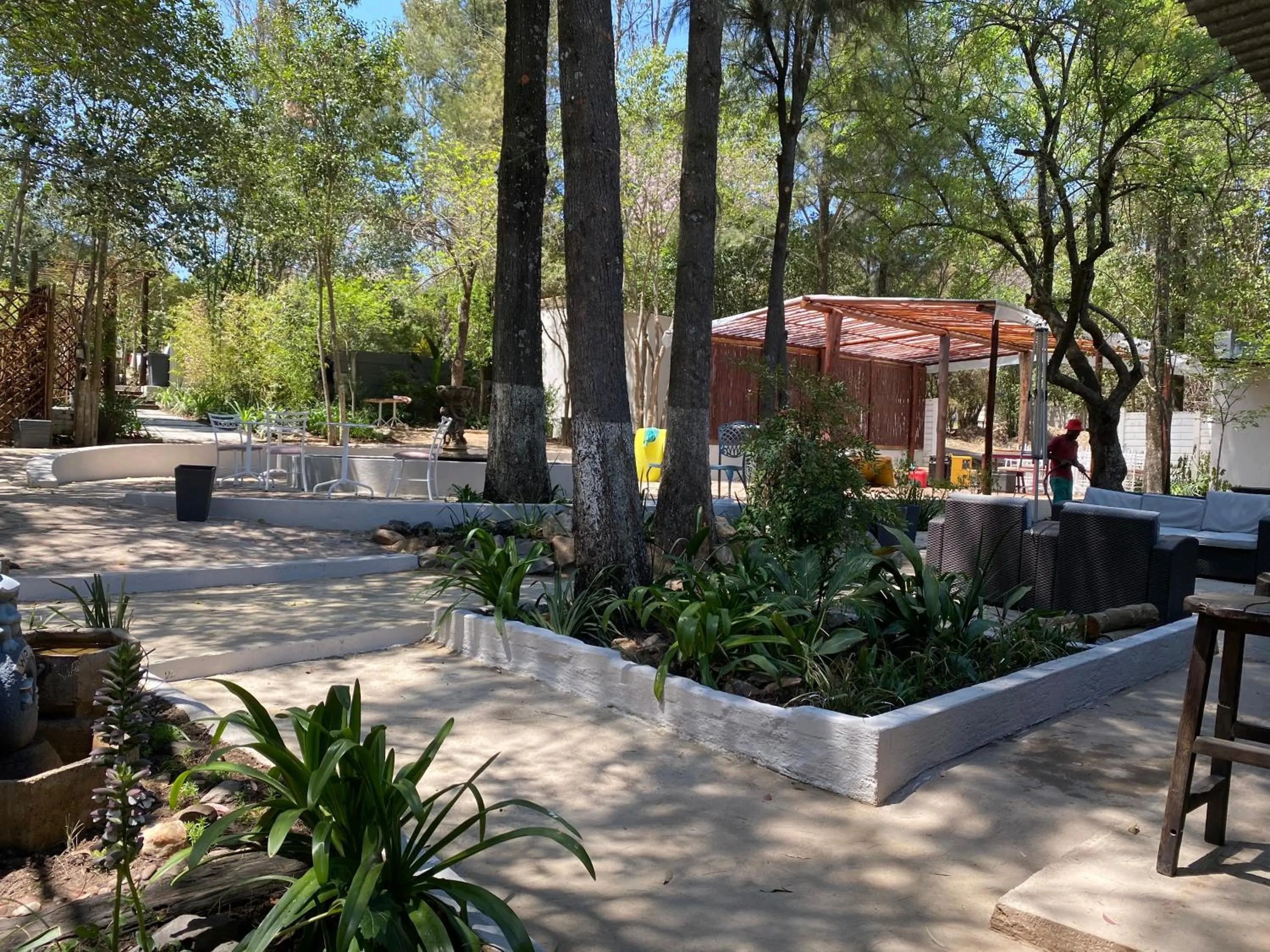 Garden in La Moor Country Venue & Eatery