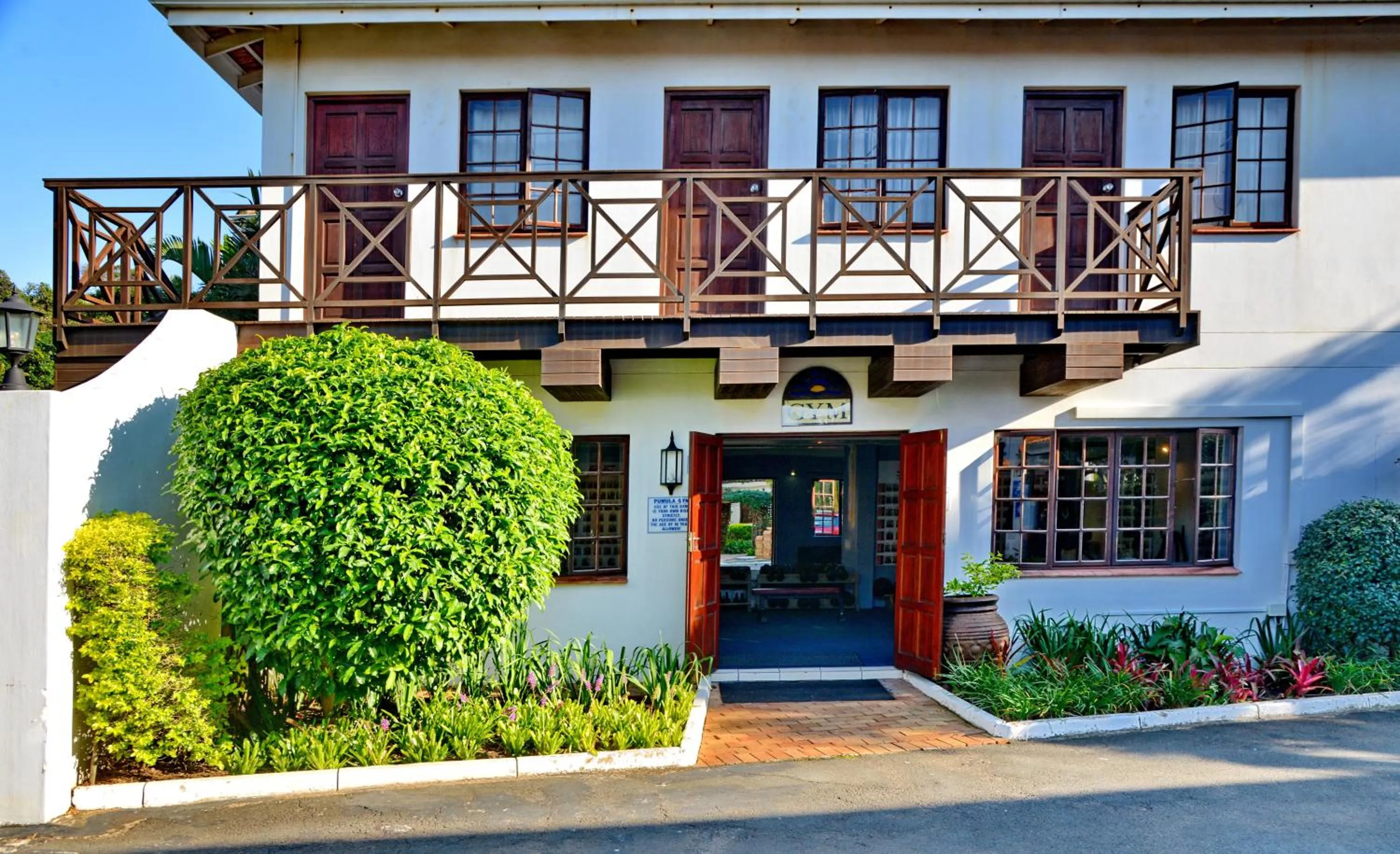 Property building in Pumula Beach Hotel