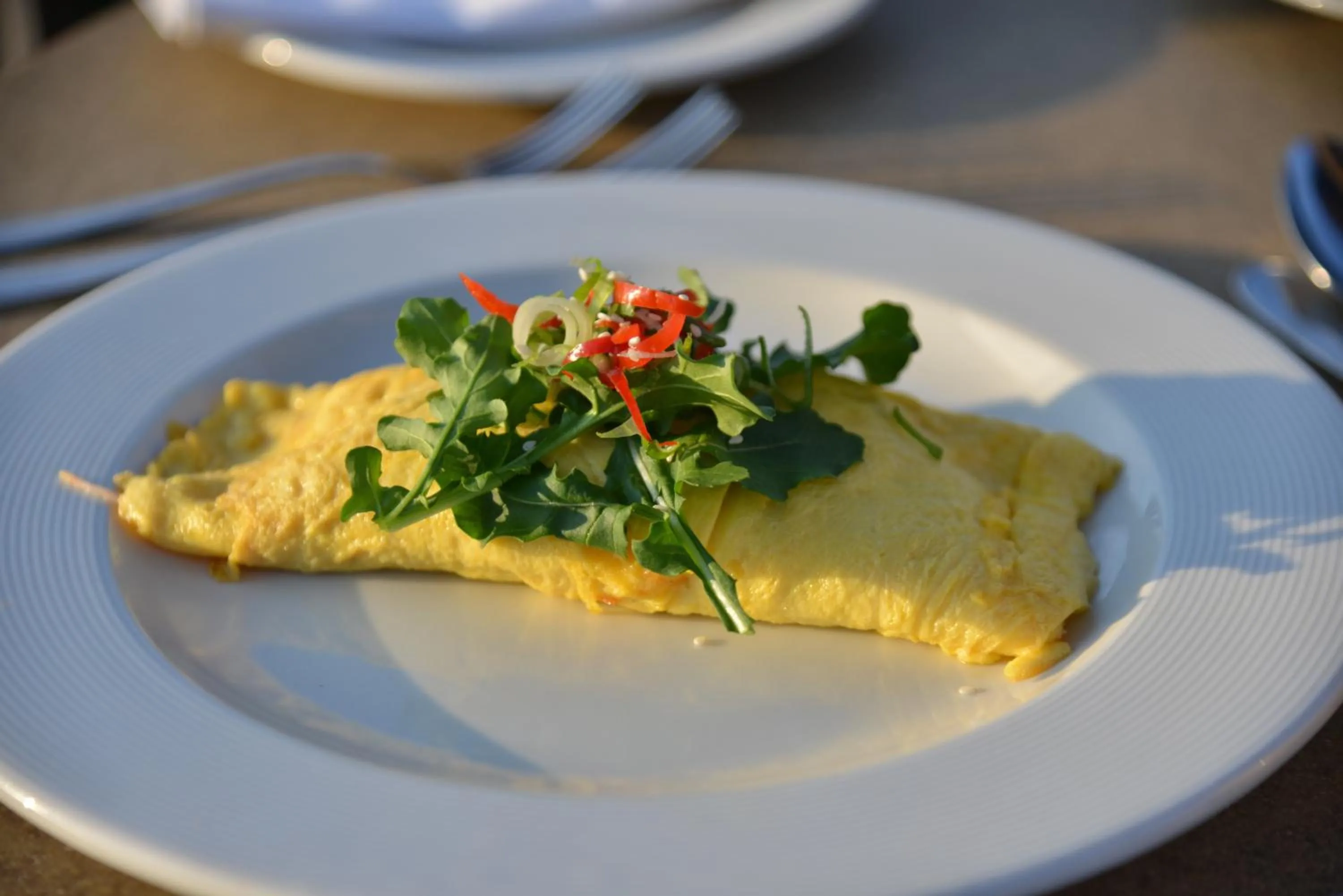 Breakfast in Pumula Beach Hotel