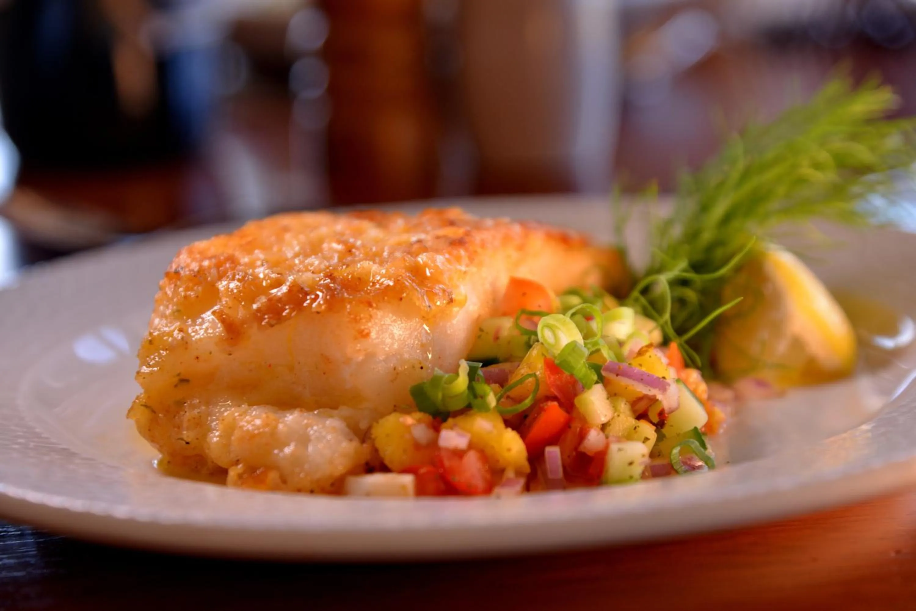 Food in Pumula Beach Hotel