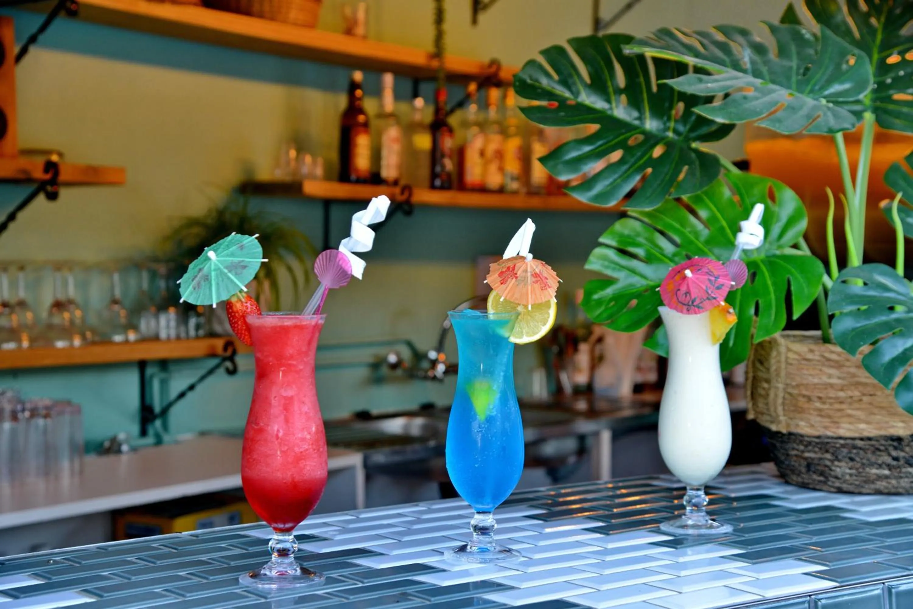 Alcoholic drinks in Pumula Beach Hotel