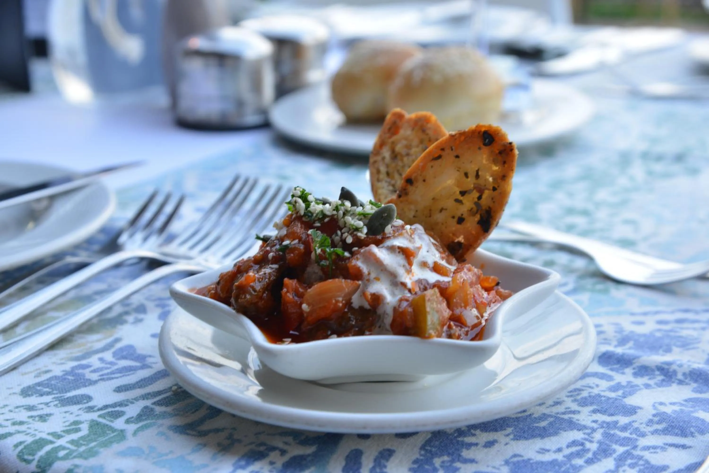 Restaurant/places to eat in Pumula Beach Hotel