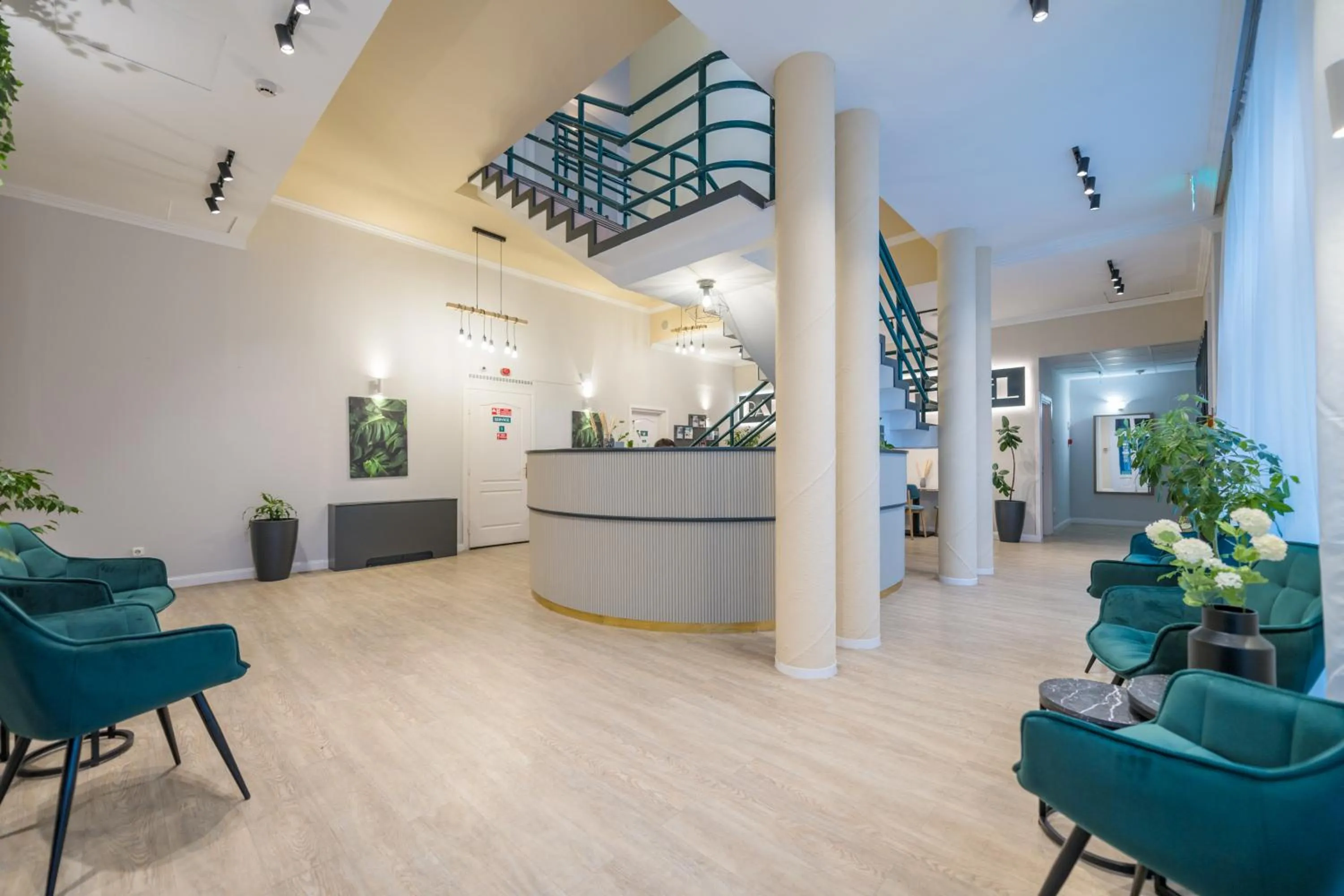 Lobby or reception in Baross City Hotel - Budapest