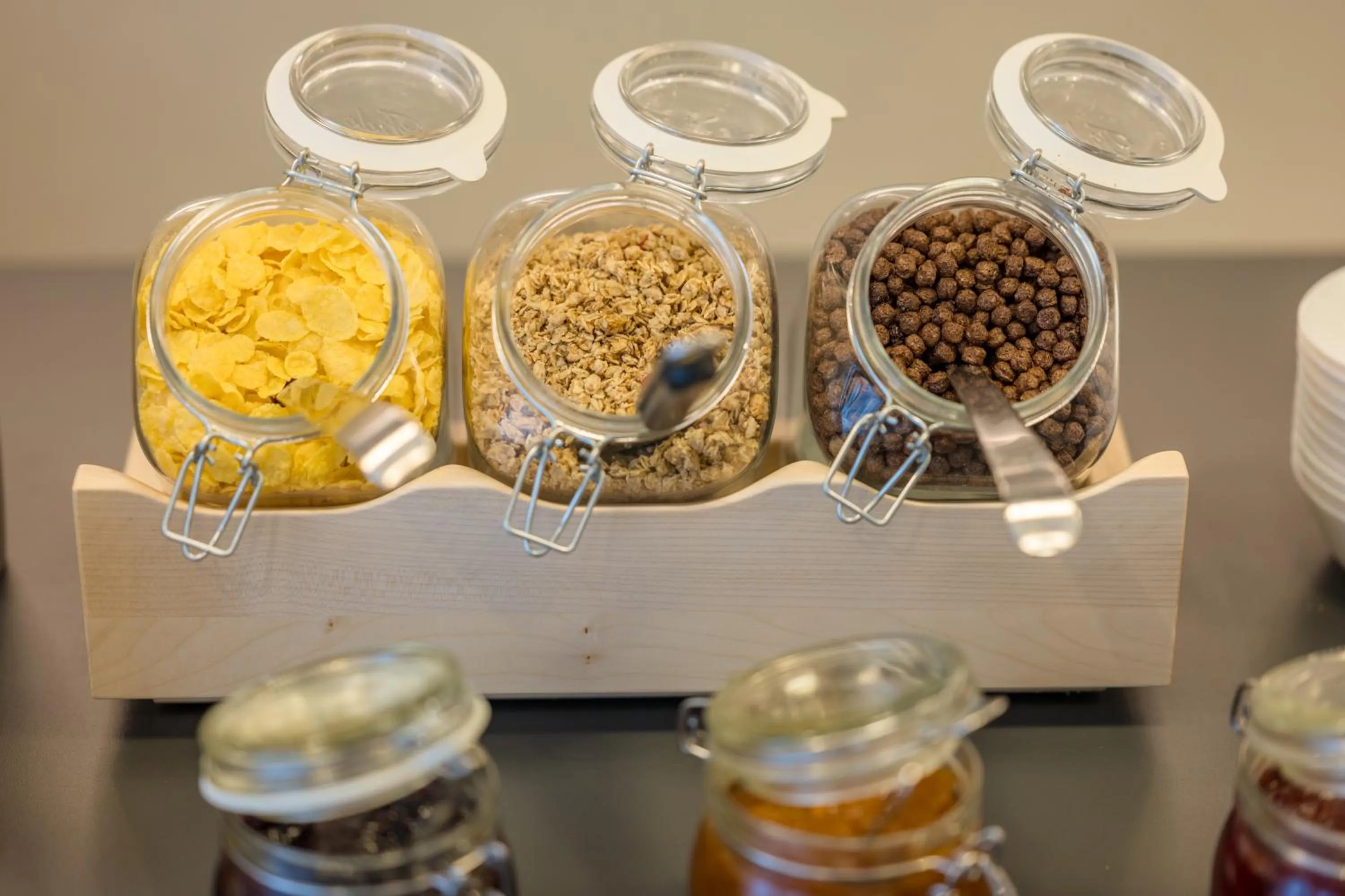 Buffet breakfast in Baross City Hotel - Budapest