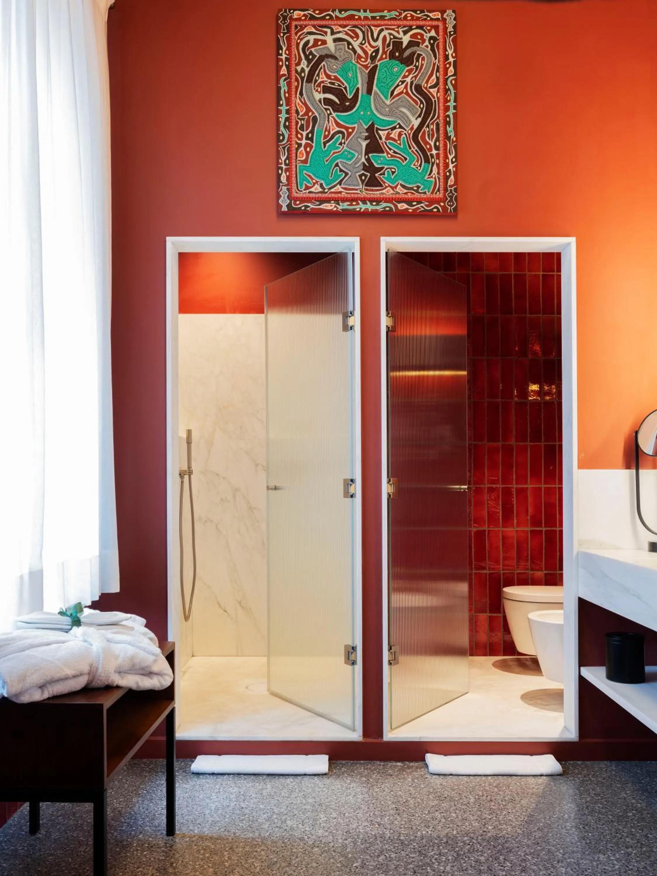 Shower in Paradis Pietrasanta