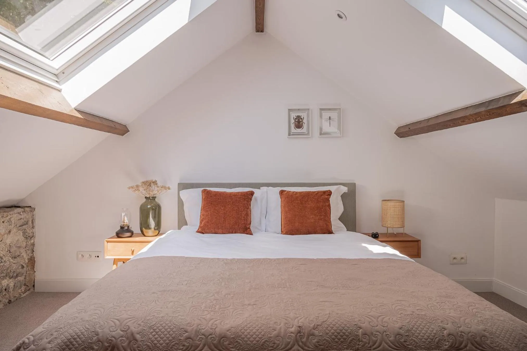 Bedroom, Bed in Cent Trente