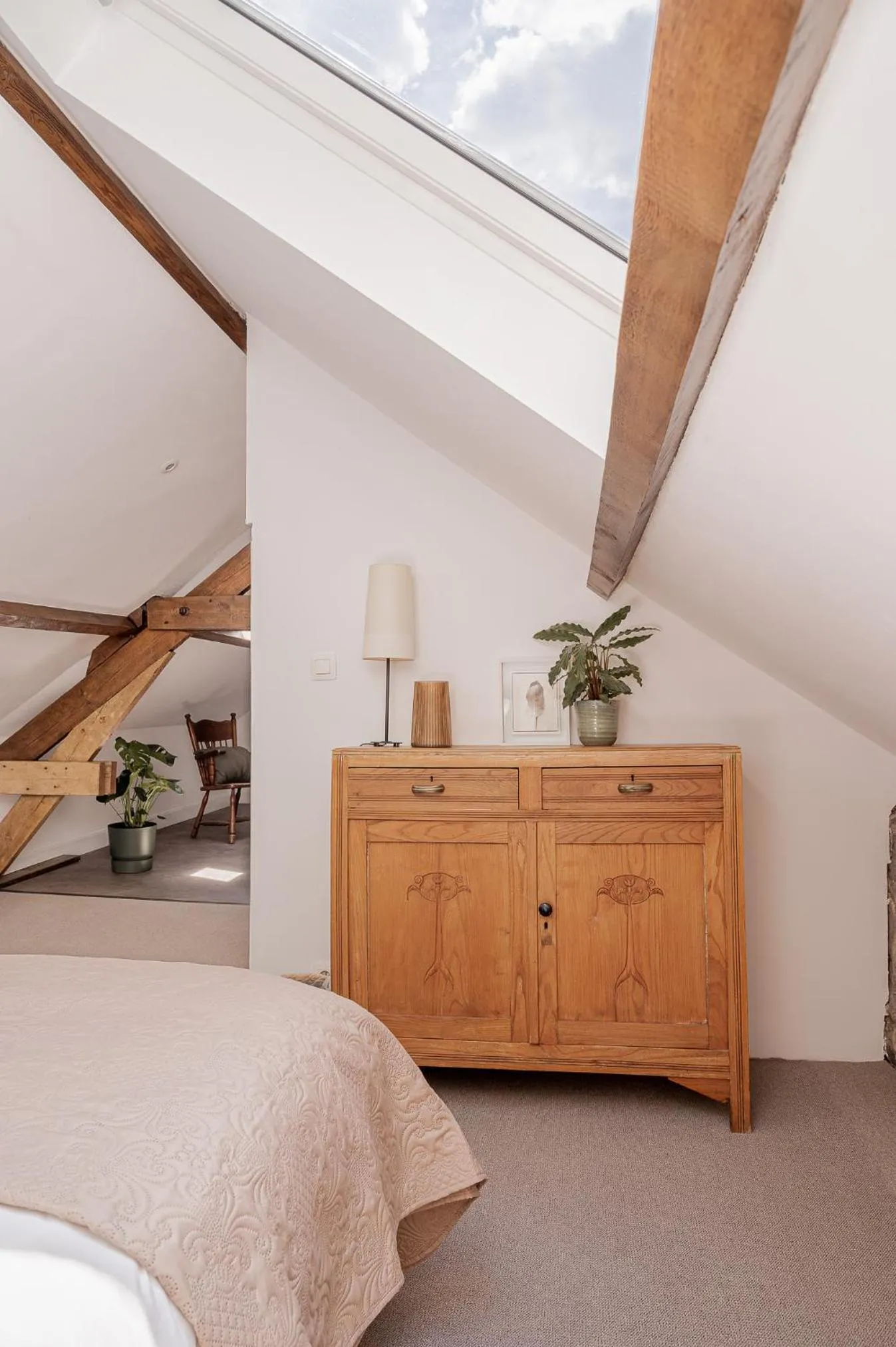 Bedroom, Bed in Cent Trente