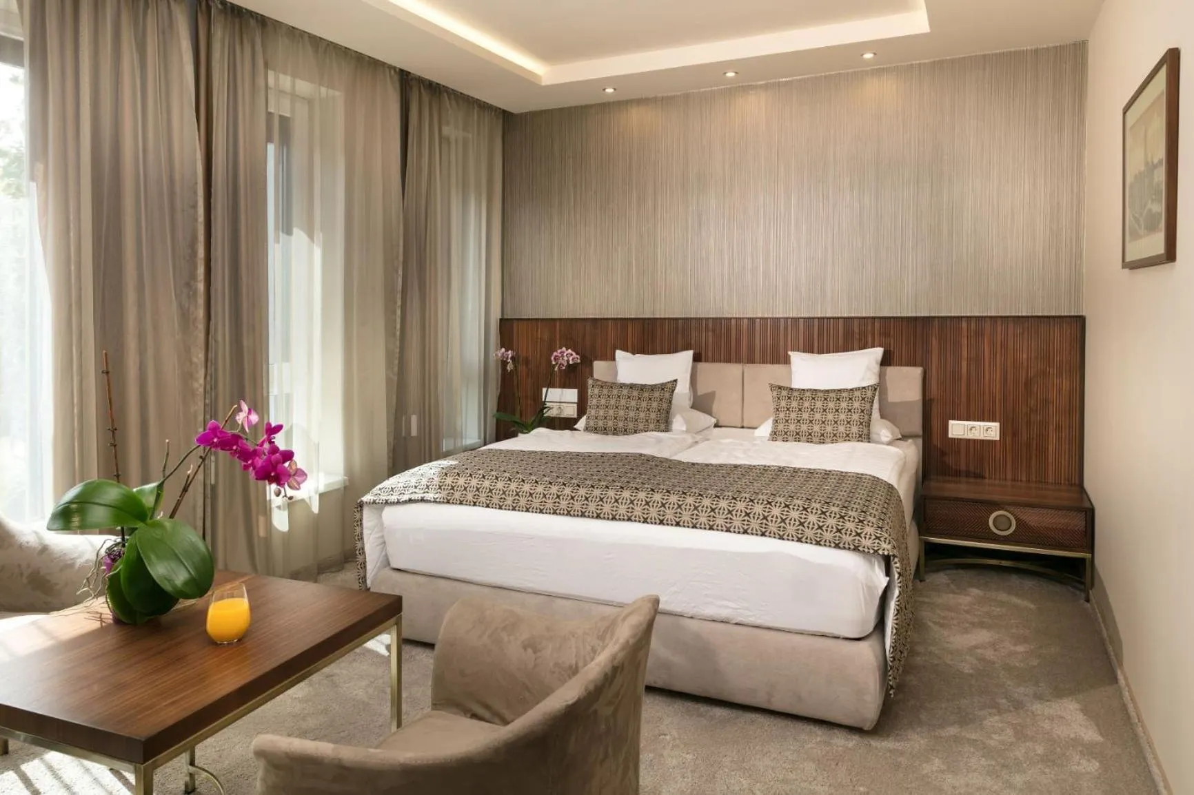 Photo of the whole room, Bed in Hotel Kálvária Superior