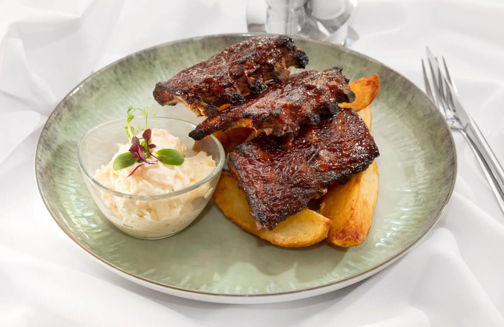 Restaurant/places to eat in Hotel Kálvária Superior