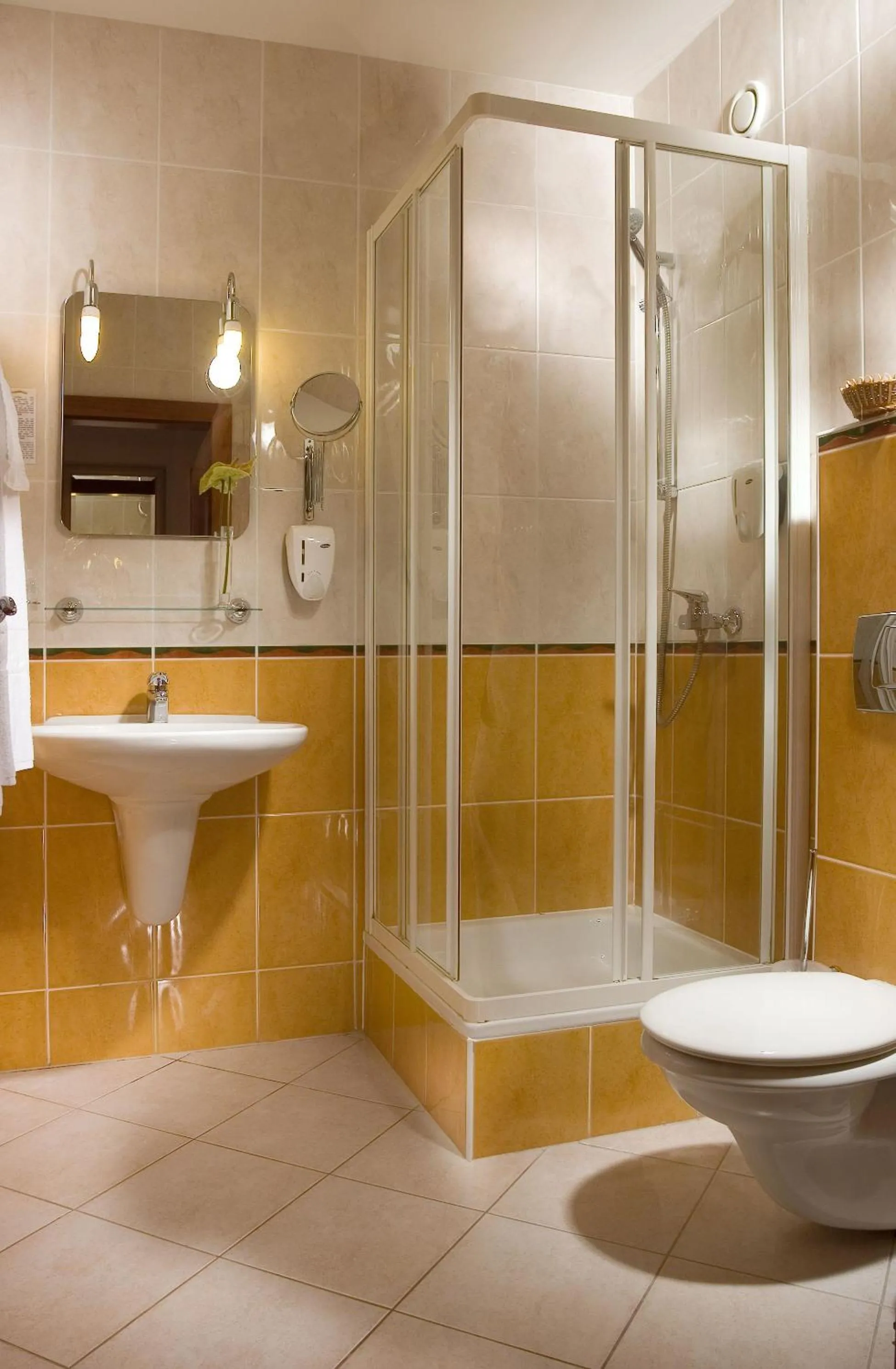 Bathroom in Hotel Kálvária Superior